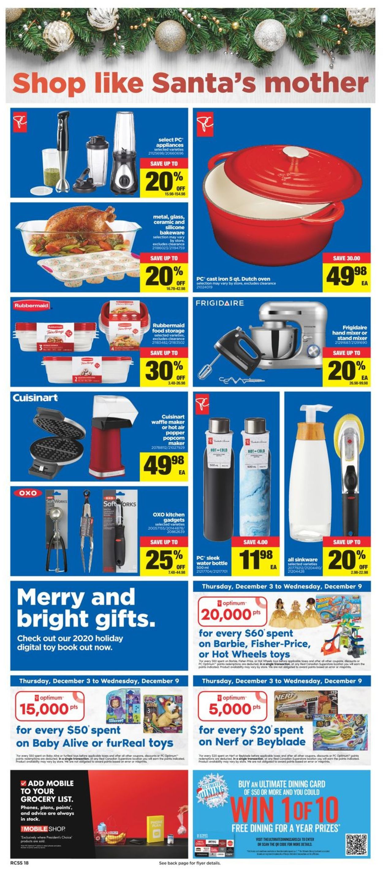 Real Canadian Superstore - Holiday 2020 Flyer - 12/03-12/09/2020 (Page 17)
