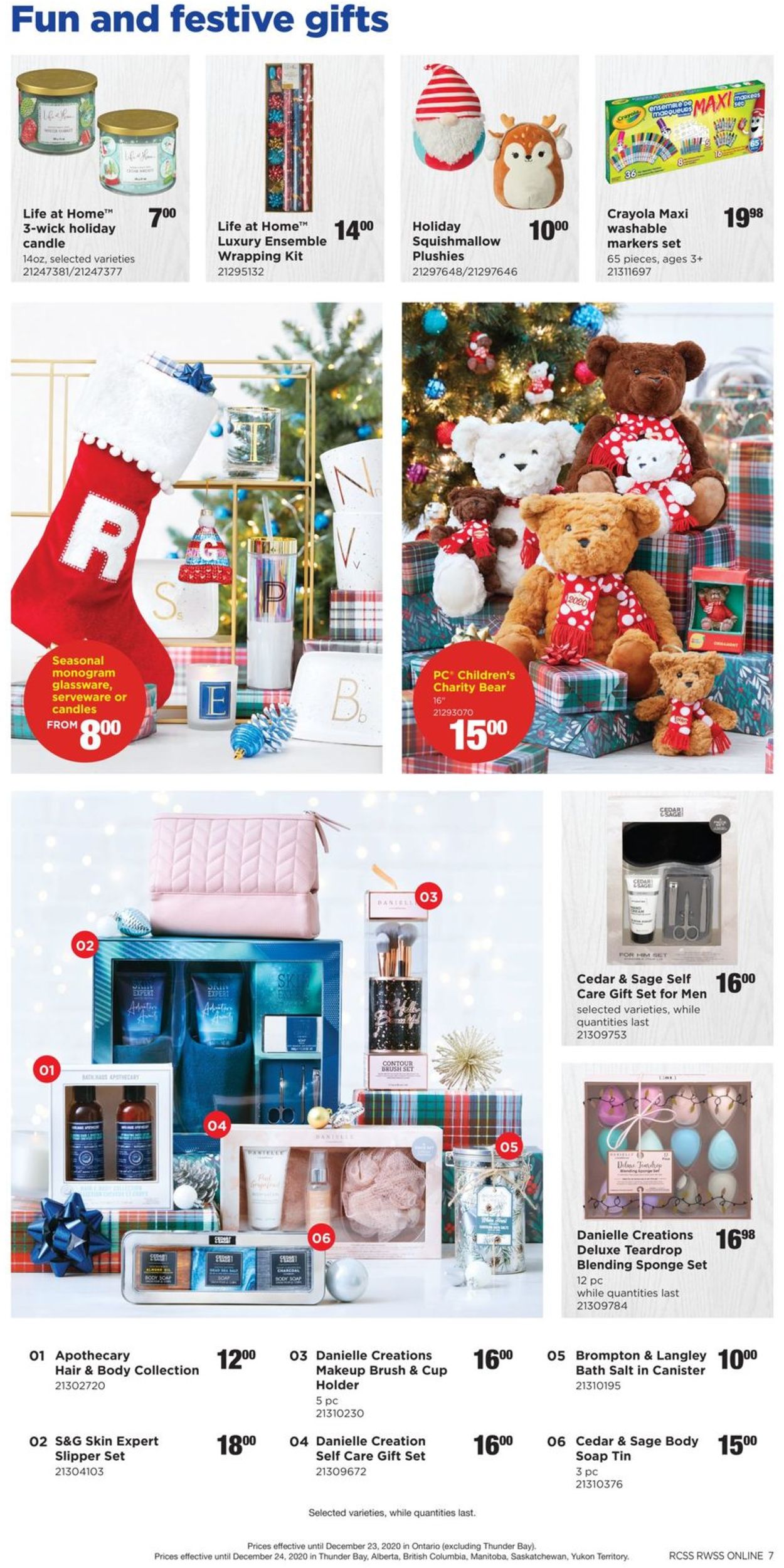 Real Canadian Superstore - Holiday 2020 Flyer - 12/10-12/23/2020 (Page 7)