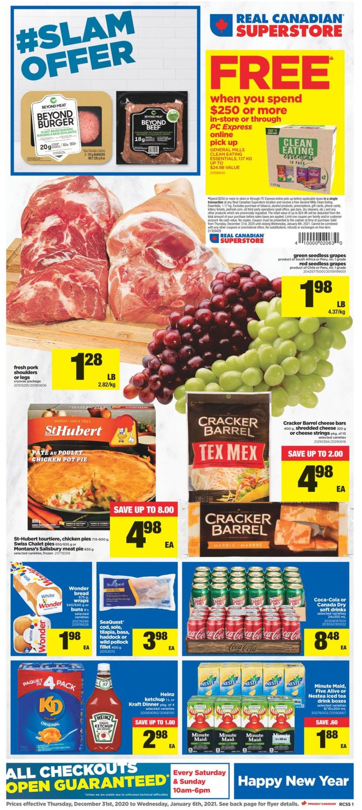 Real Canadian Superstore - New Year 2021 Flyer - 12/31-01/06/2021