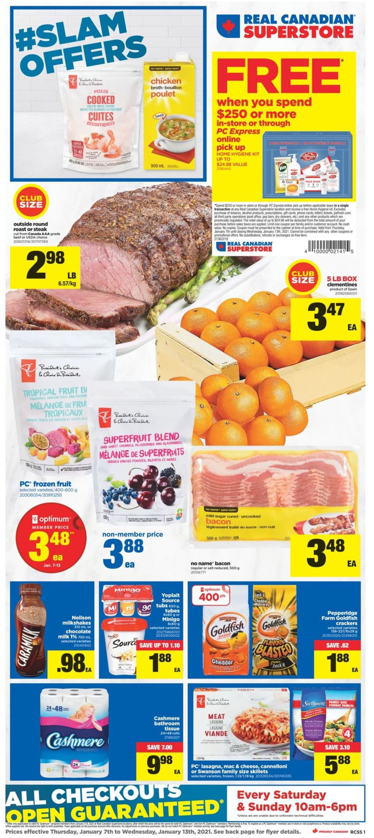 Real Canadian Superstore Flyer - 01/07-01/13/2021