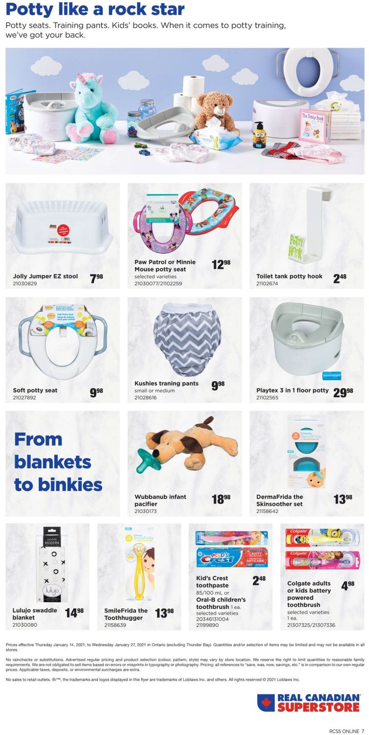 Real Canadian Superstore Flyer - 01/14-01/27/2021 (Page 7)