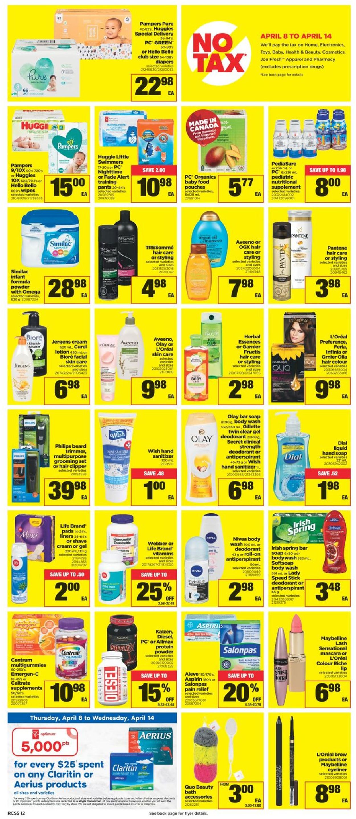 Real Canadian Superstore Flyer - 04/08-04/14/2021 (Page 12)