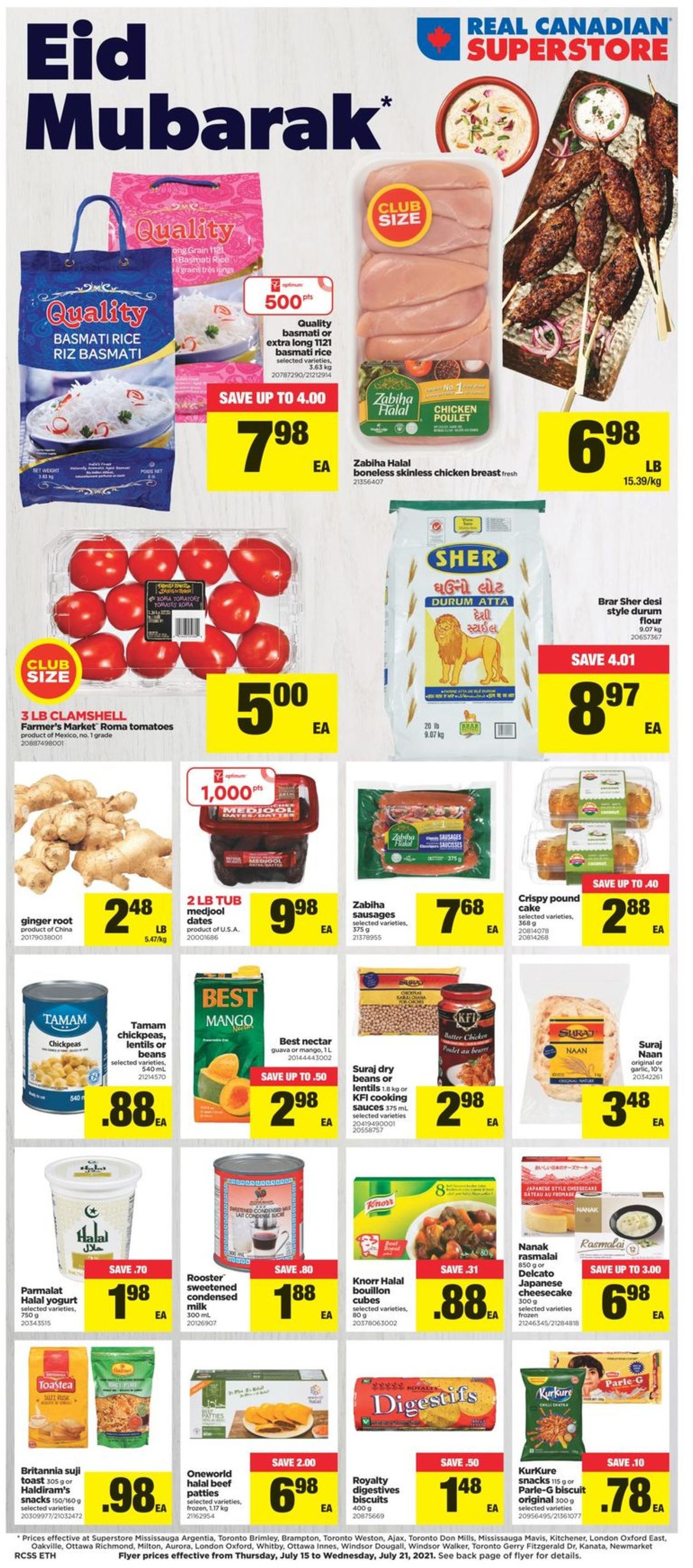 Real Canadian Superstore Flyer - 07/15-07/21/2021