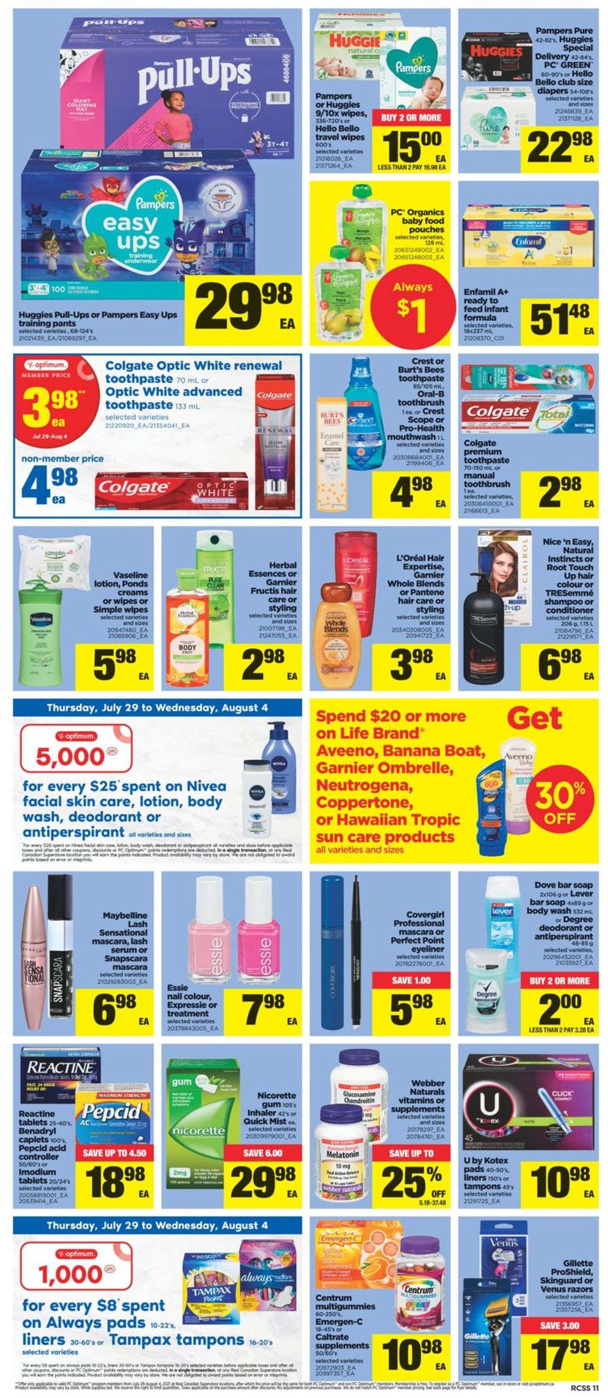 Real Canadian Superstore Flyer - 07/29-08/04/2021 (Page 11)