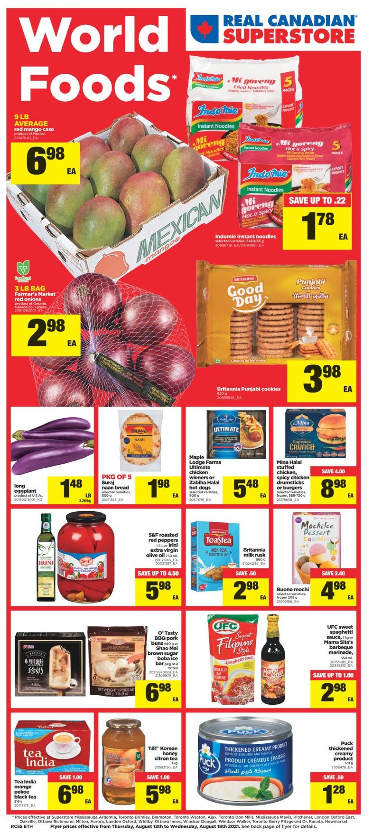 Real Canadian Superstore Flyer - 08/12-08/18/2021