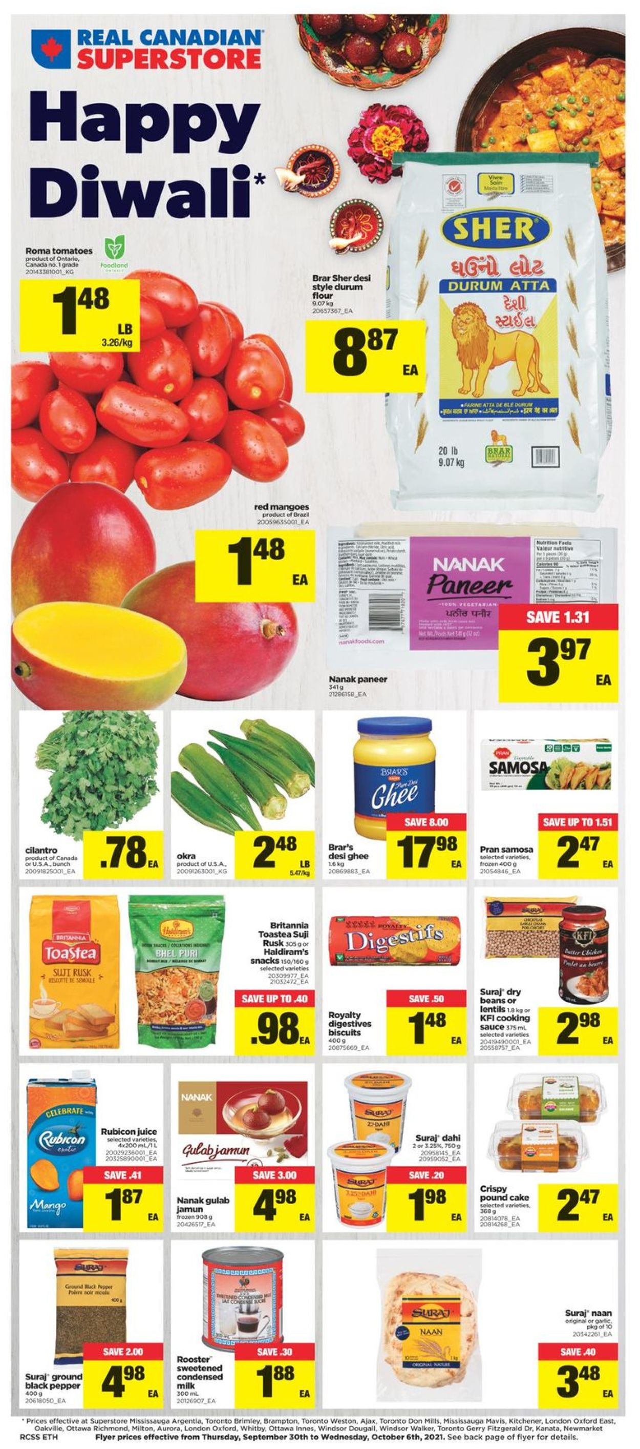 Real Canadian Superstore Flyer - 09/30-10/06/2021