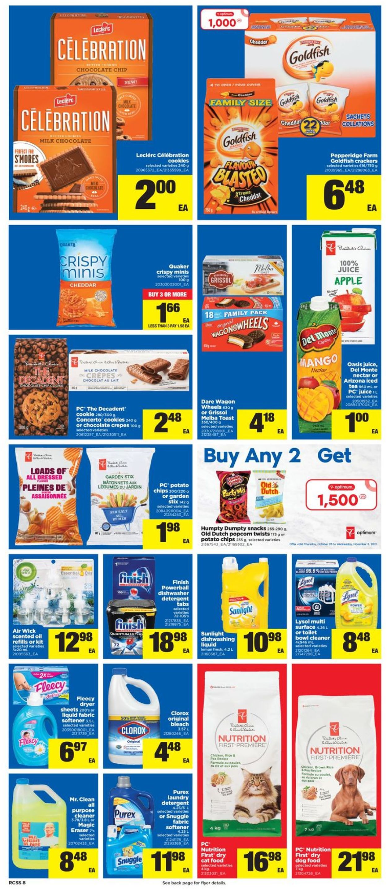 Real Canadian Superstore Flyer - 10/28-11/03/2021 (Page 8)