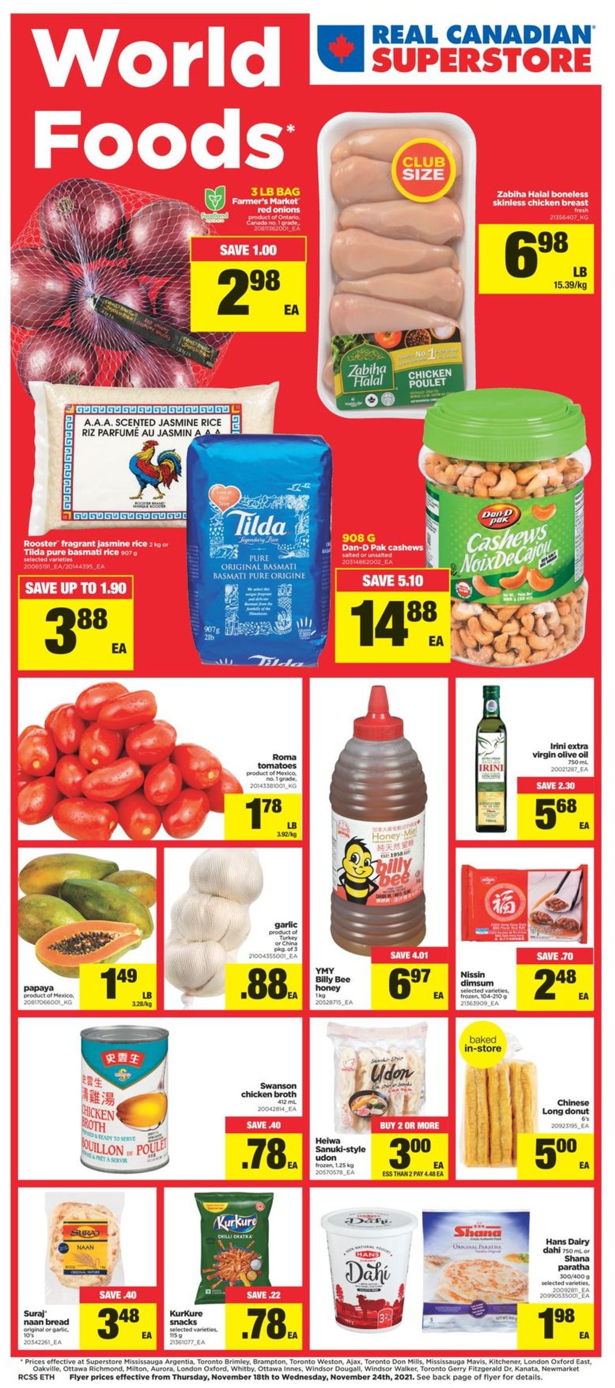 Real Canadian Superstore Flyer - 11/18-11/24/2021
