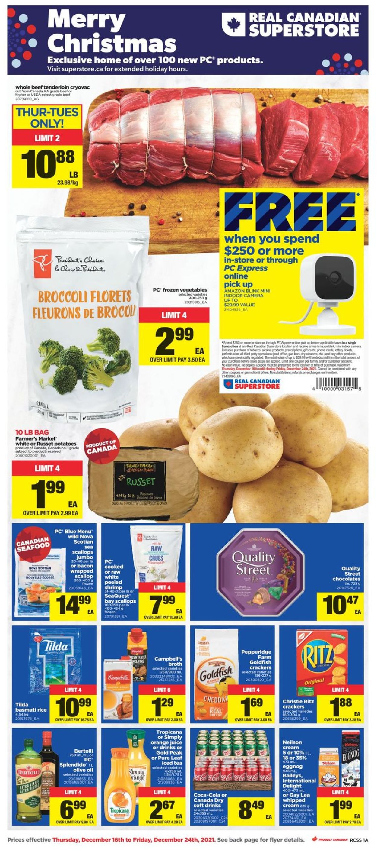 Real Canadian Superstore XMAS 2021 Flyer - 12/16-12/24/2021 (Page 2)