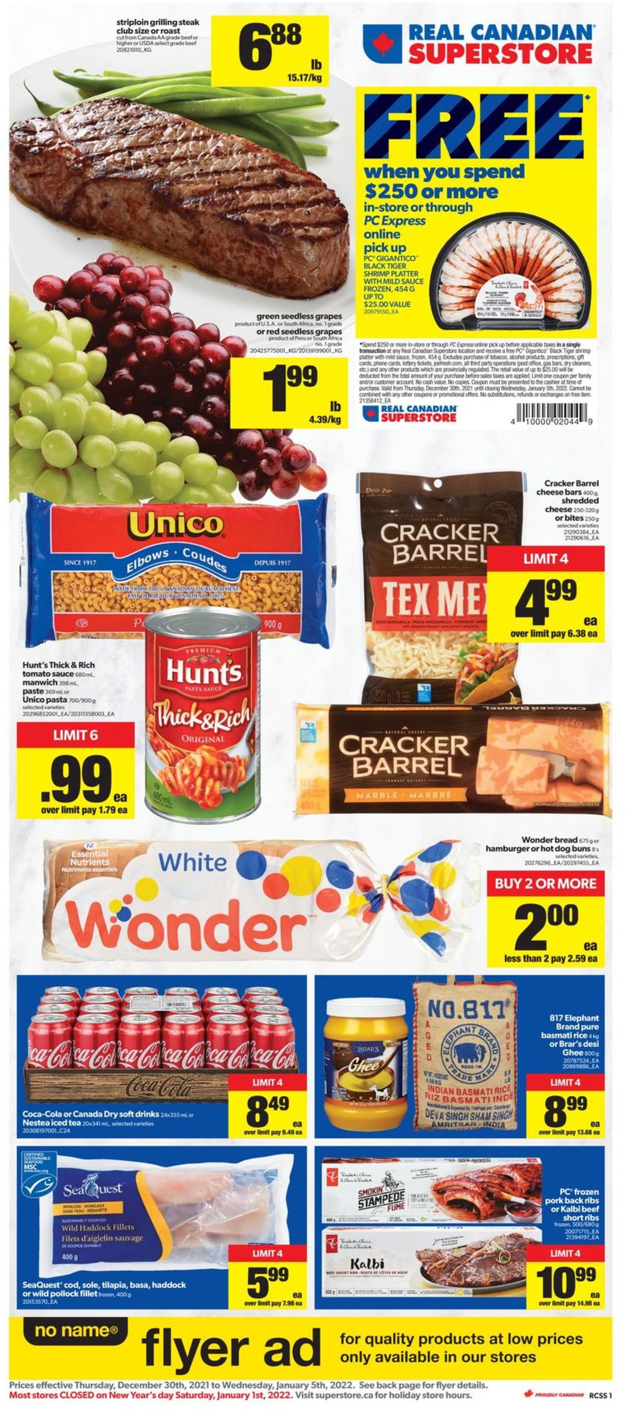 Real Canadian Superstore Flyer - 12/30-01/05/2022 (Page 2)