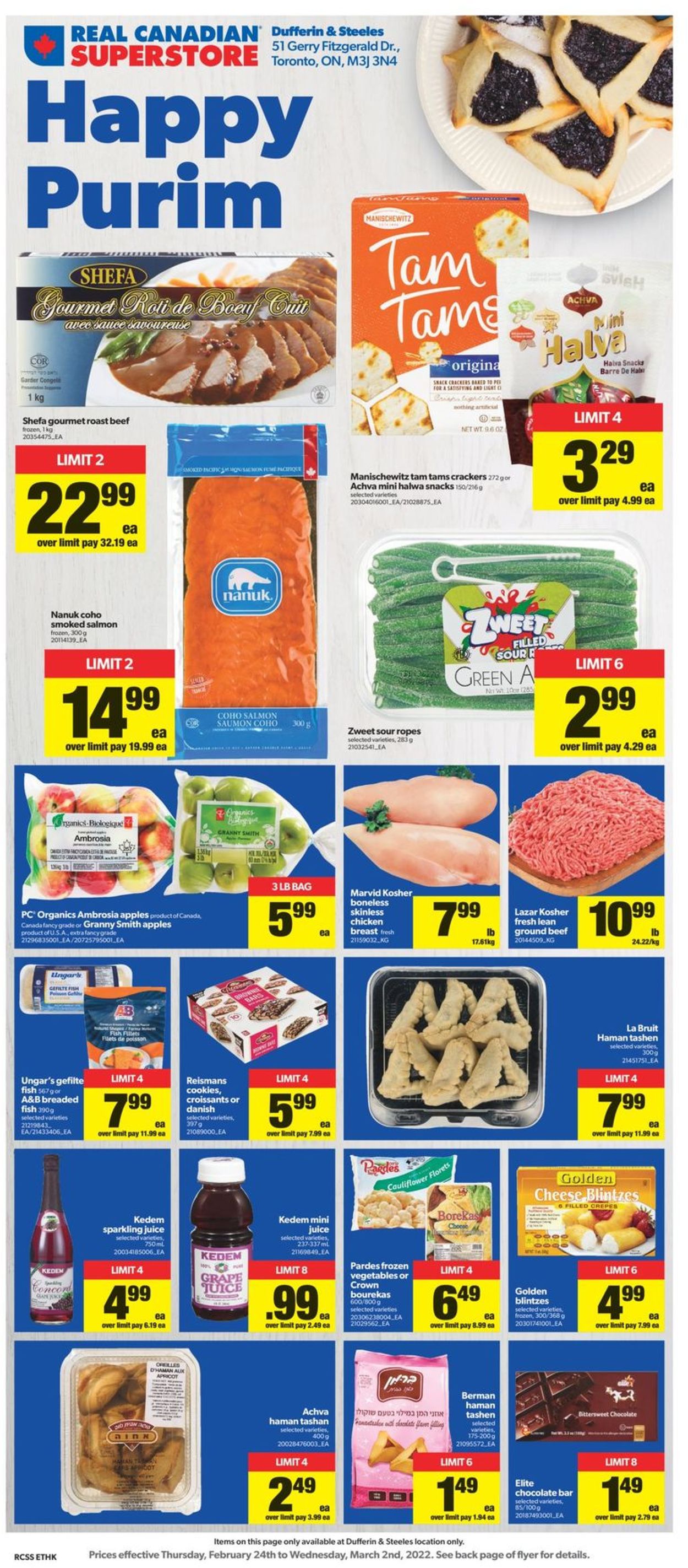 Real Canadian Superstore Flyer - 02/24-03/02/2022
