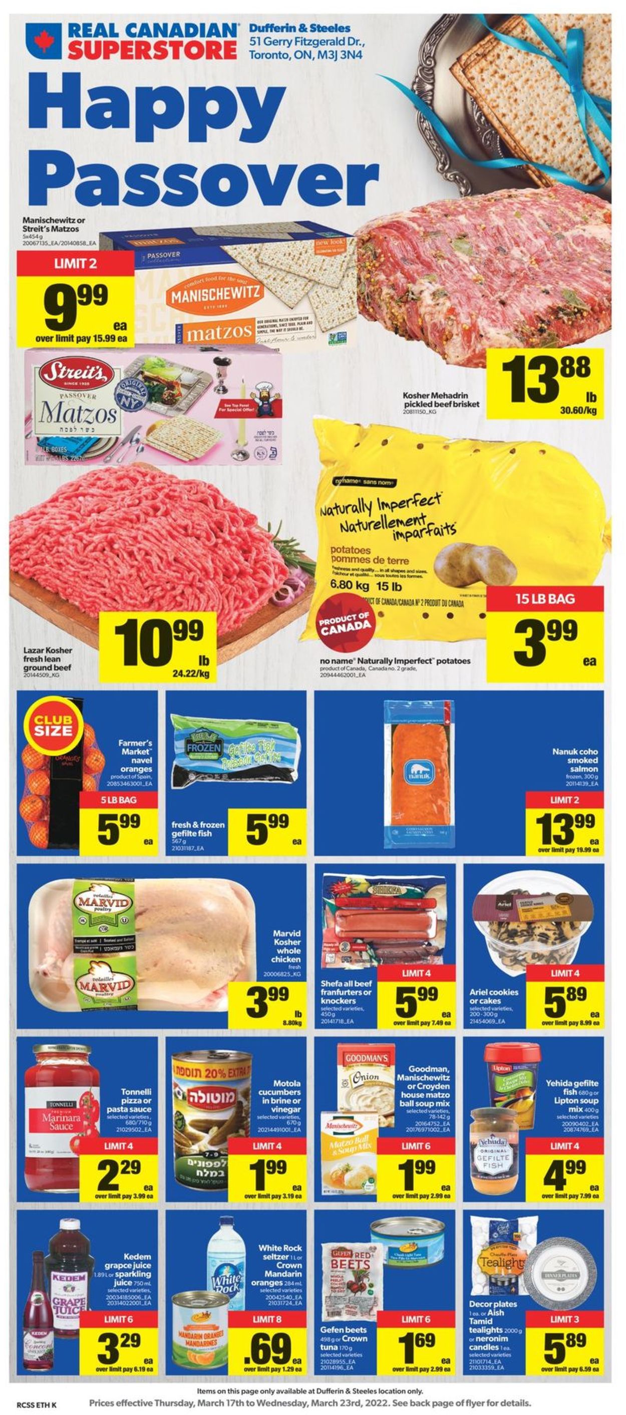 Real Canadian Superstore Flyer - 03/17-03/23/2022
