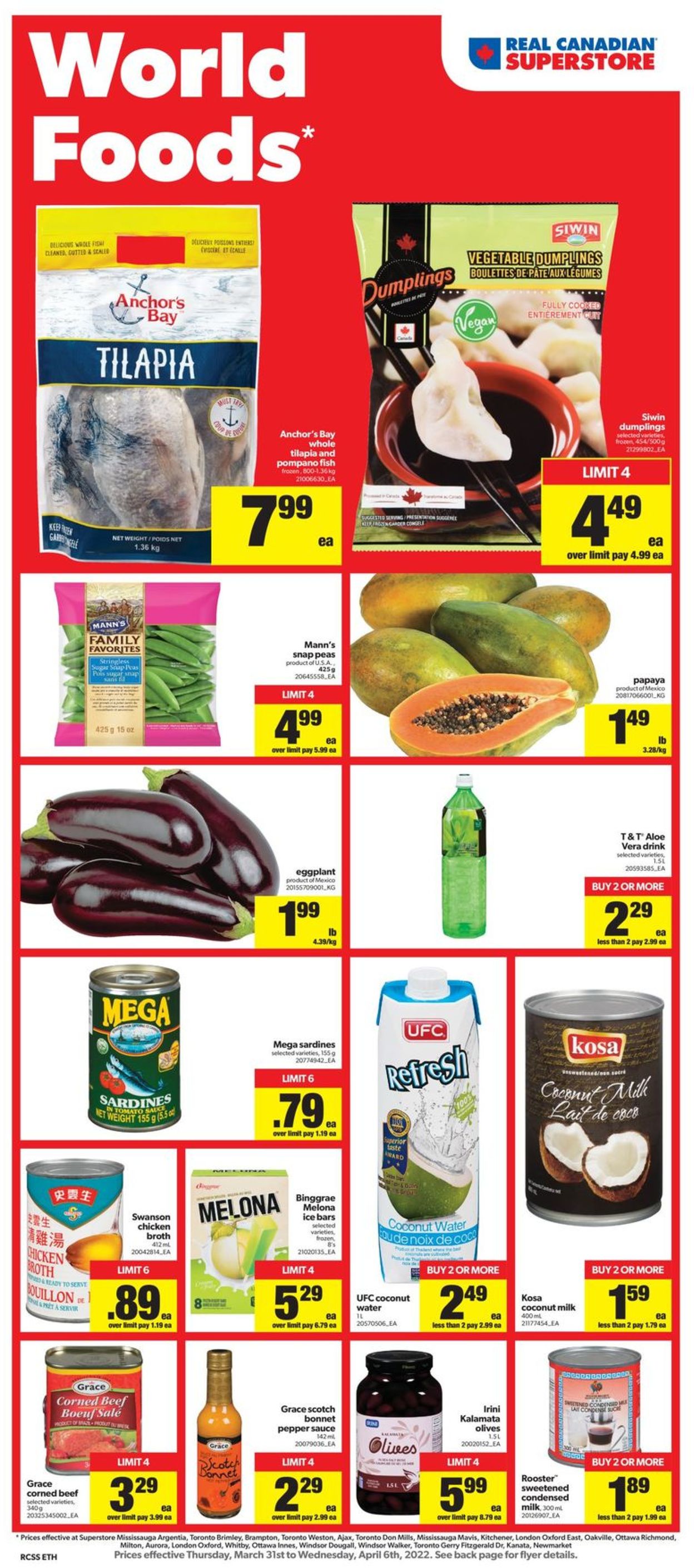 Real Canadian Superstore Flyer - 03/31-04/06/2022