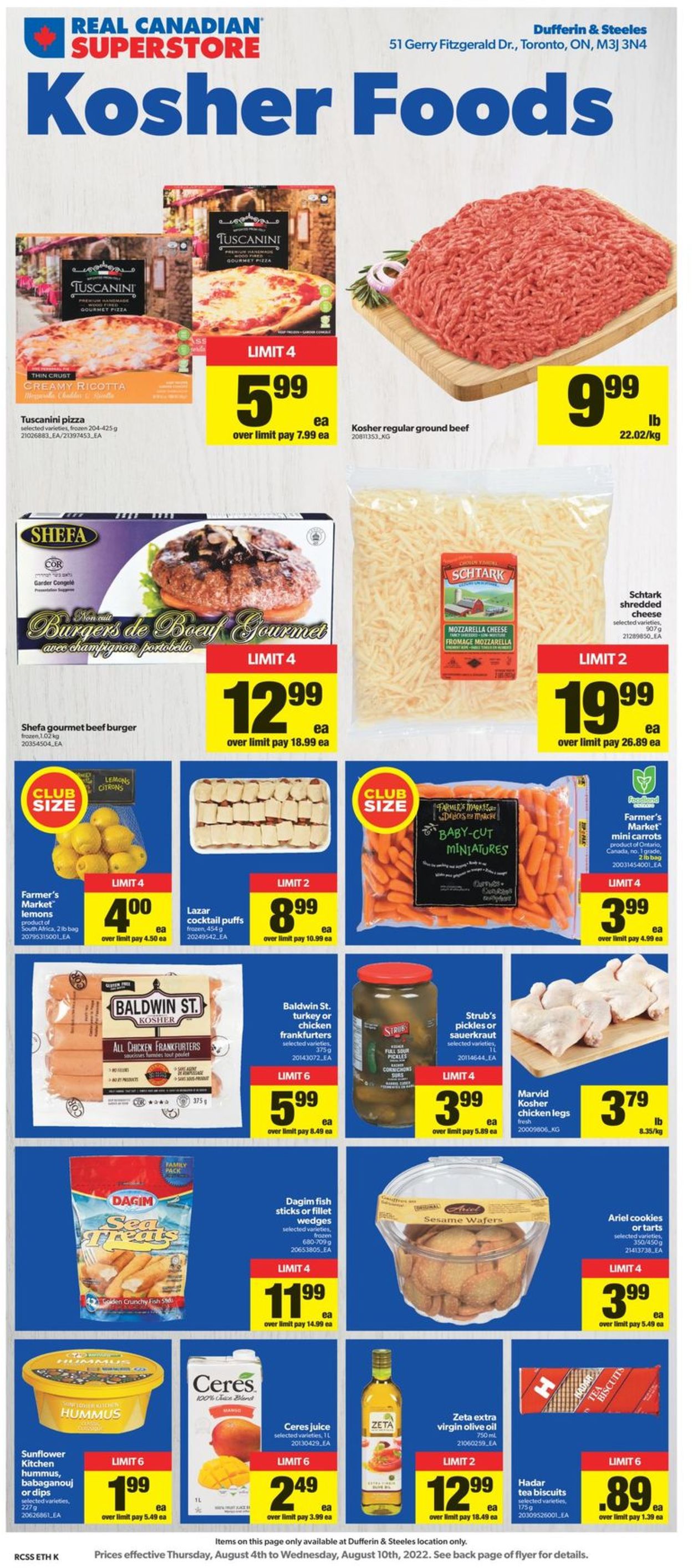 Real Canadian Superstore Flyer - 08/04-08/10/2022