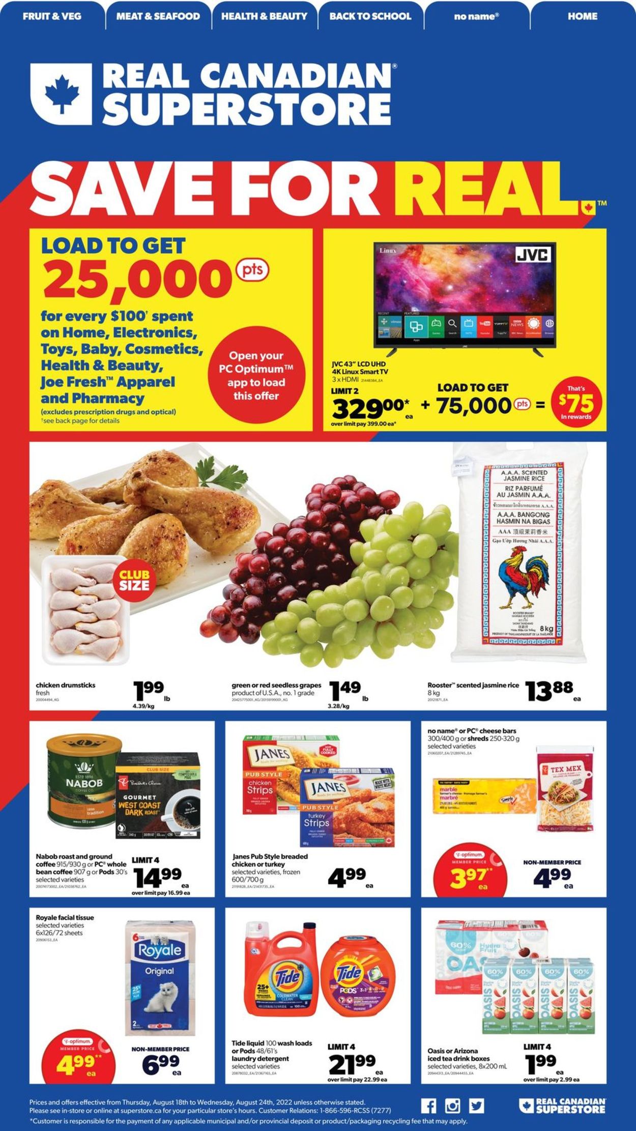Real Canadian Superstore Flyer - 08/18-08/24/2022
