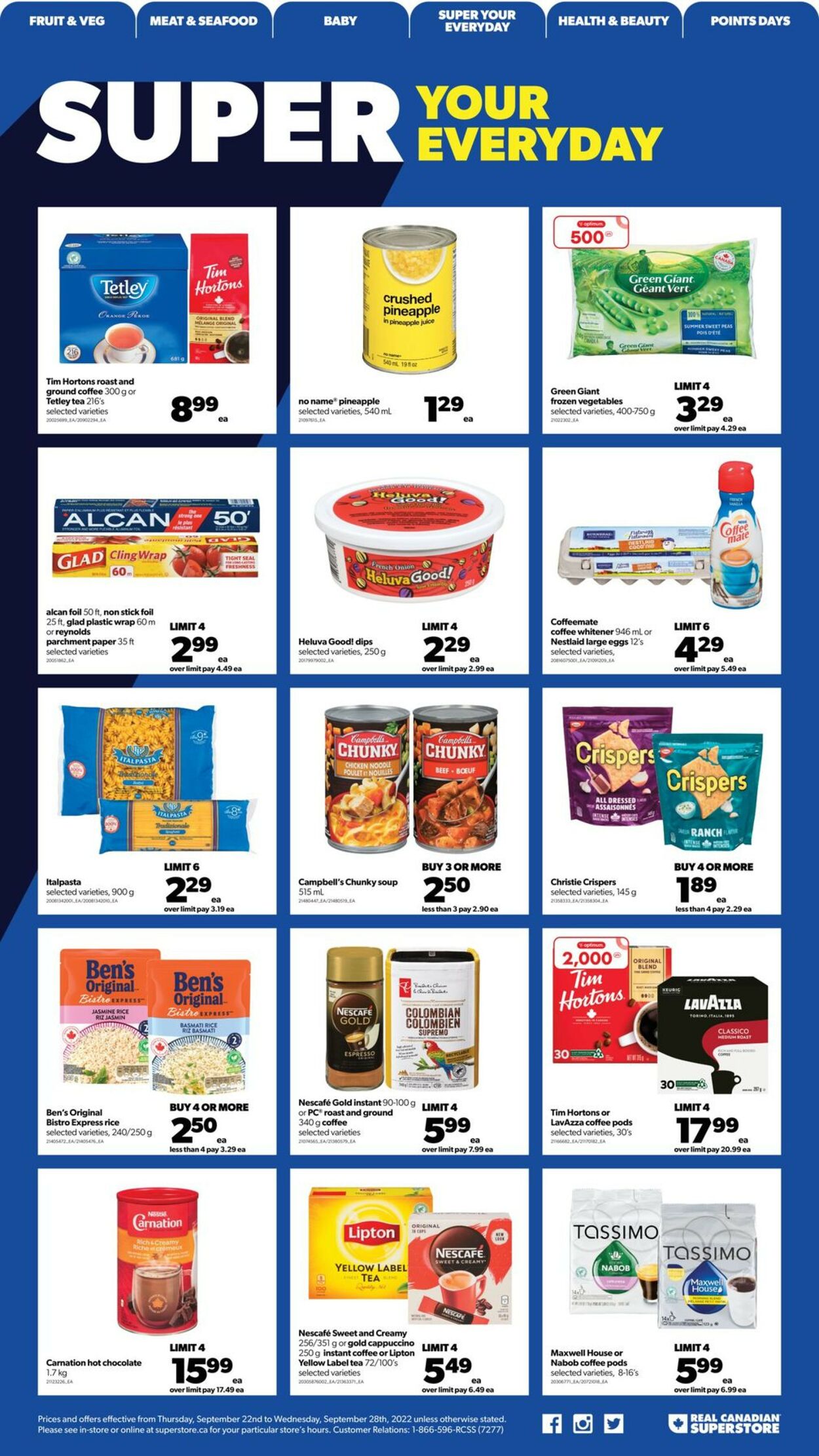 Real Canadian Superstore Flyer - 09/22-09/28/2022 (Page 14)