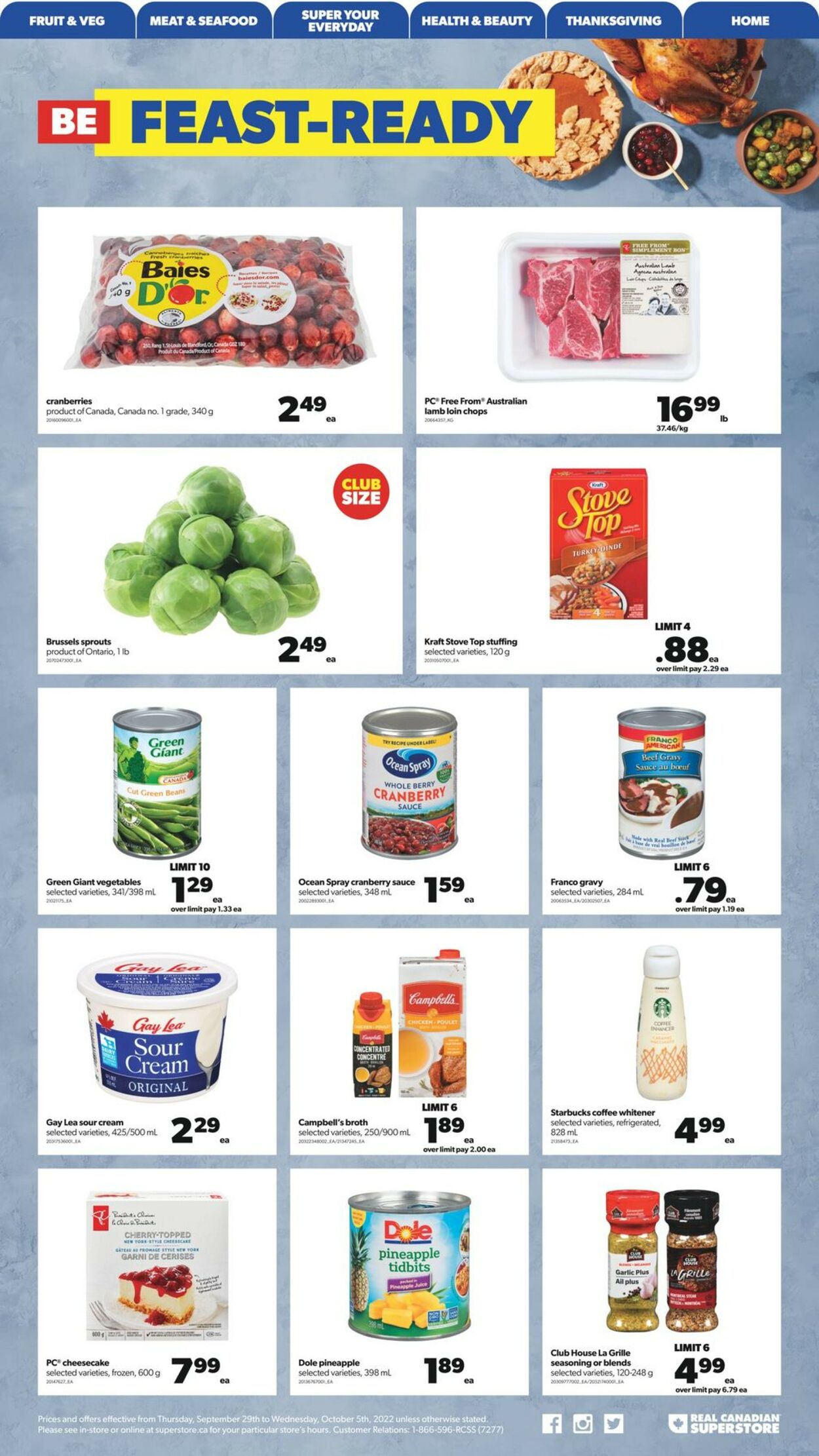 Real Canadian Superstore Flyer - 09/29-10/05/2022 (Page 5)