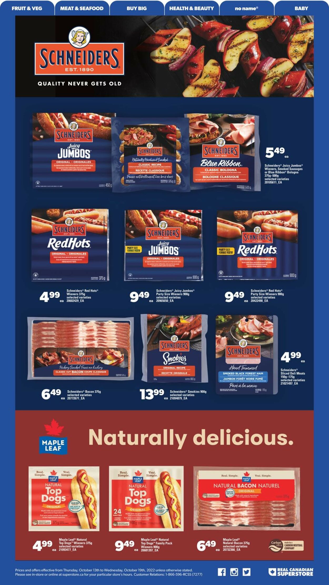 Real Canadian Superstore Flyer - 10/13-10/19/2022 (Page 19)
