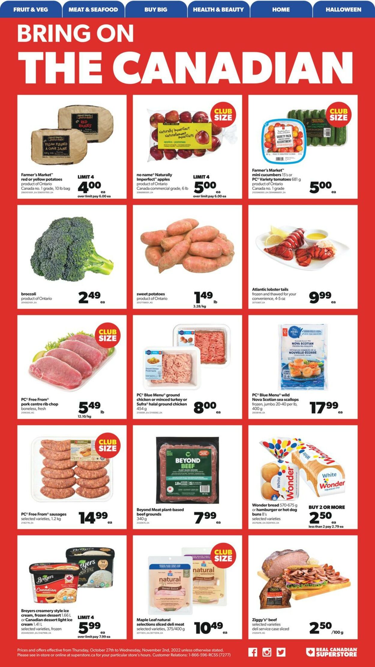 Real Canadian Superstore Flyer - 10/27-11/02/2022 (Page 7)