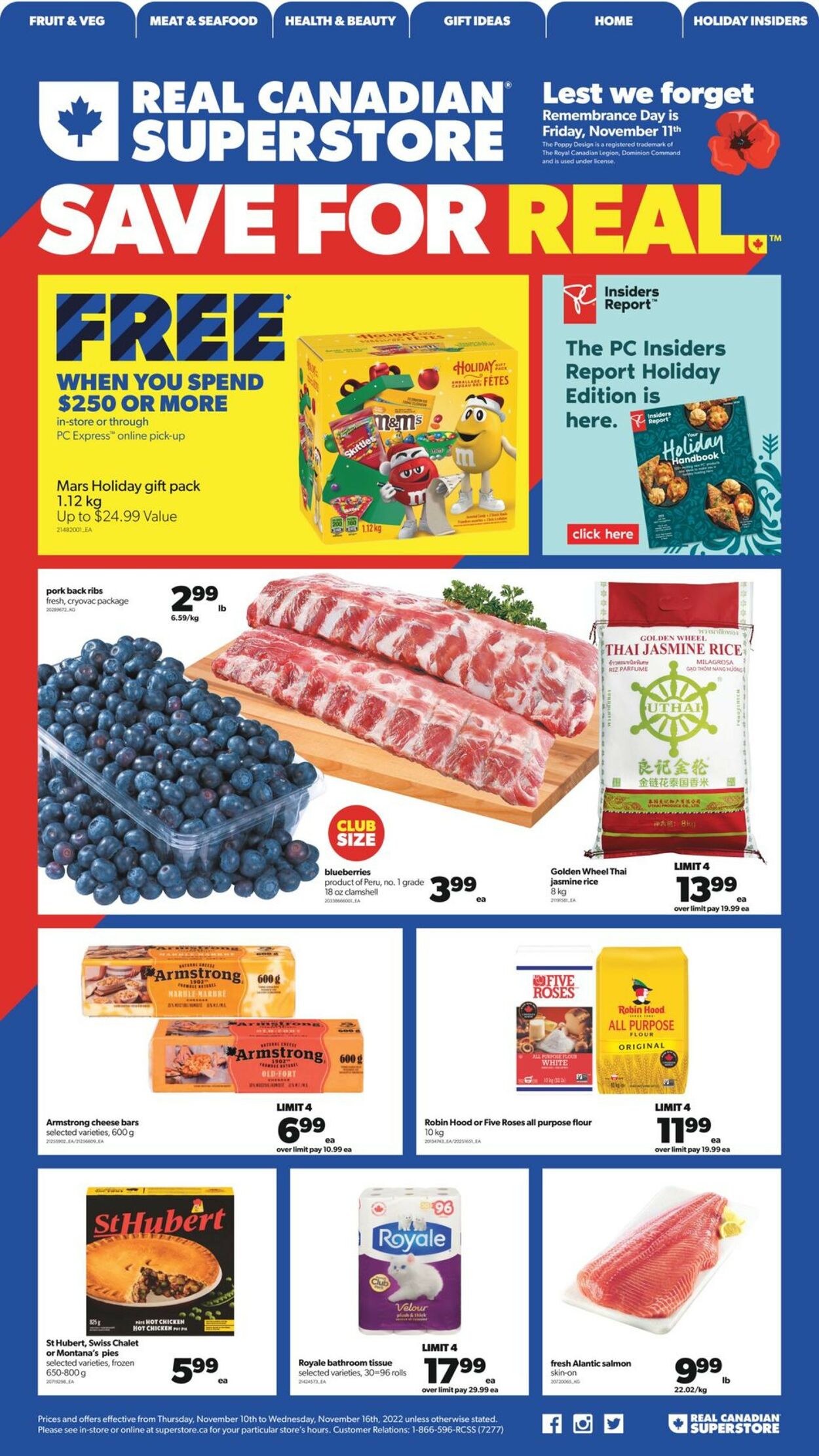 Real Canadian Superstore Flyer - 11/10-11/16/2022