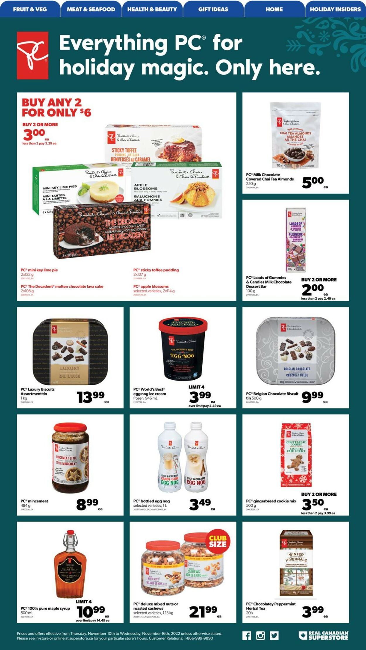 Real Canadian Superstore Flyer - 11/10-11/16/2022 (Page 6)