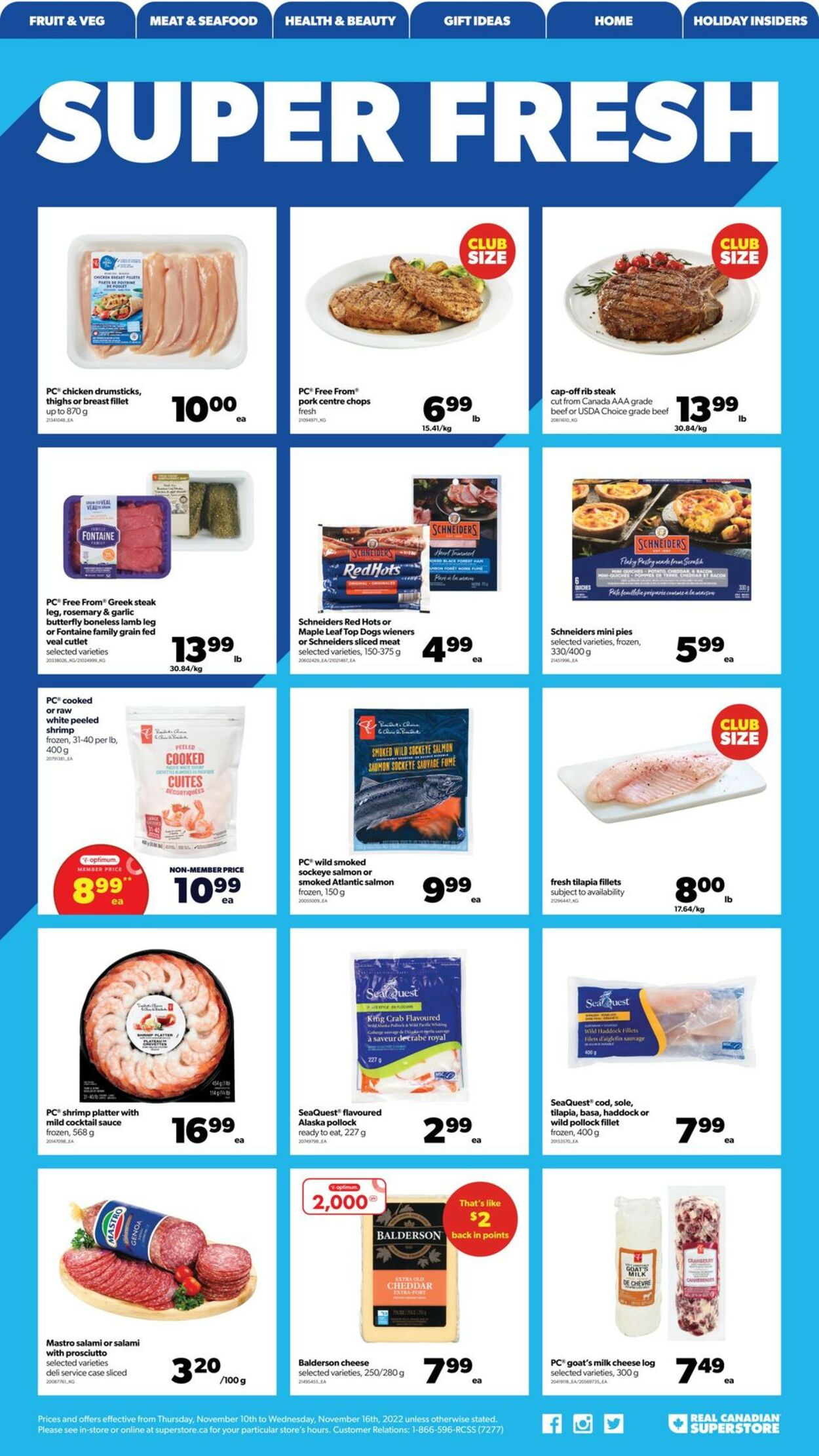 Real Canadian Superstore Flyer - 11/10-11/16/2022 (Page 16)