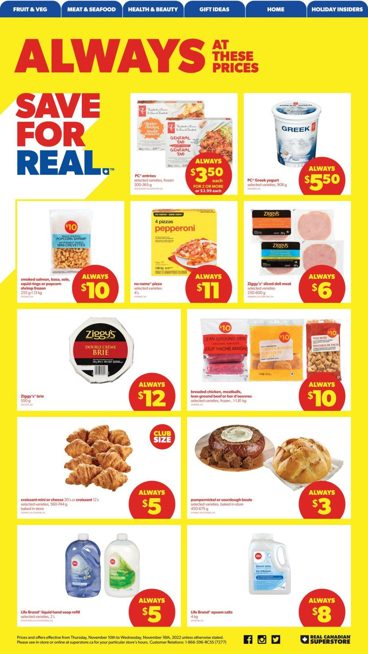 Real Canadian Superstore Flyer - 11/10-11/16/2022 (Page 19)