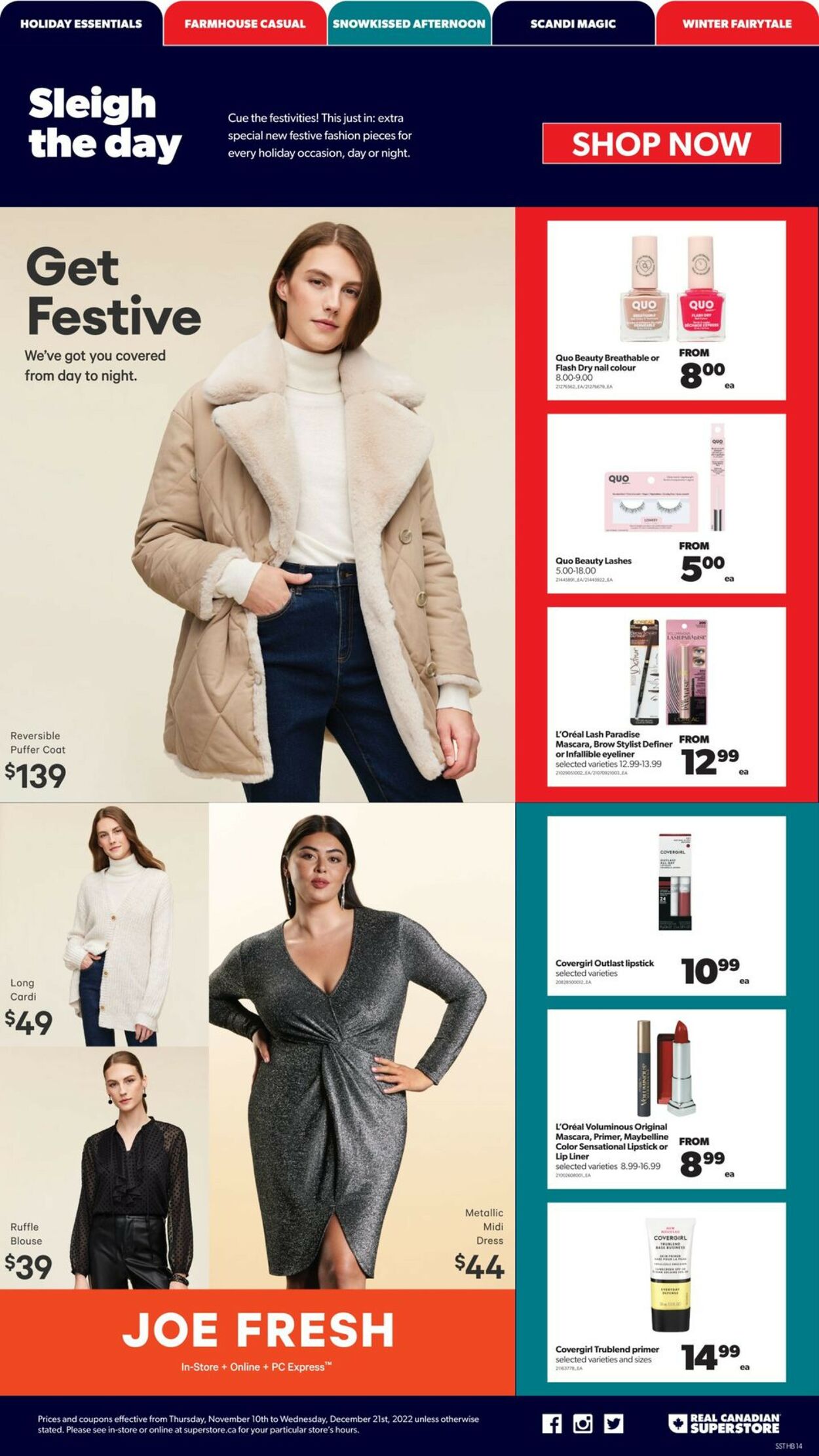 Real Canadian Superstore Flyer - 11/10-12/21/2022 (Page 14)