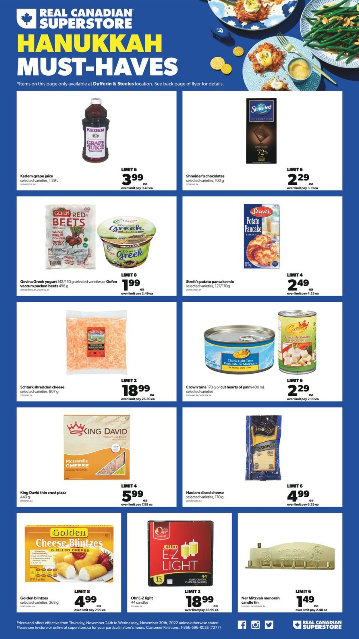 Real Canadian Superstore Flyer - 11/24-11/30/2022