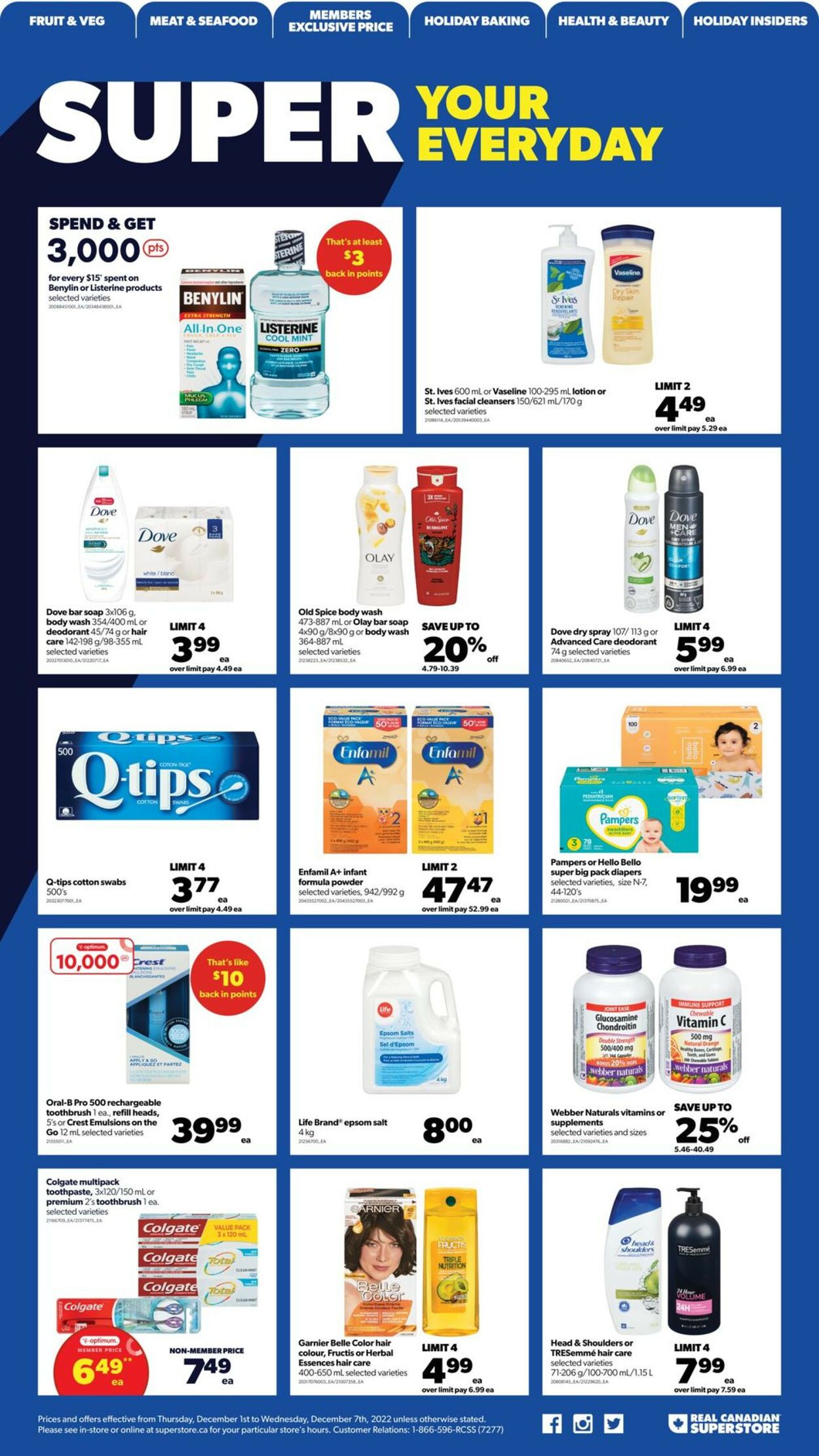 Real Canadian Superstore Flyer - 12/01-12/07/2022 (Page 20)