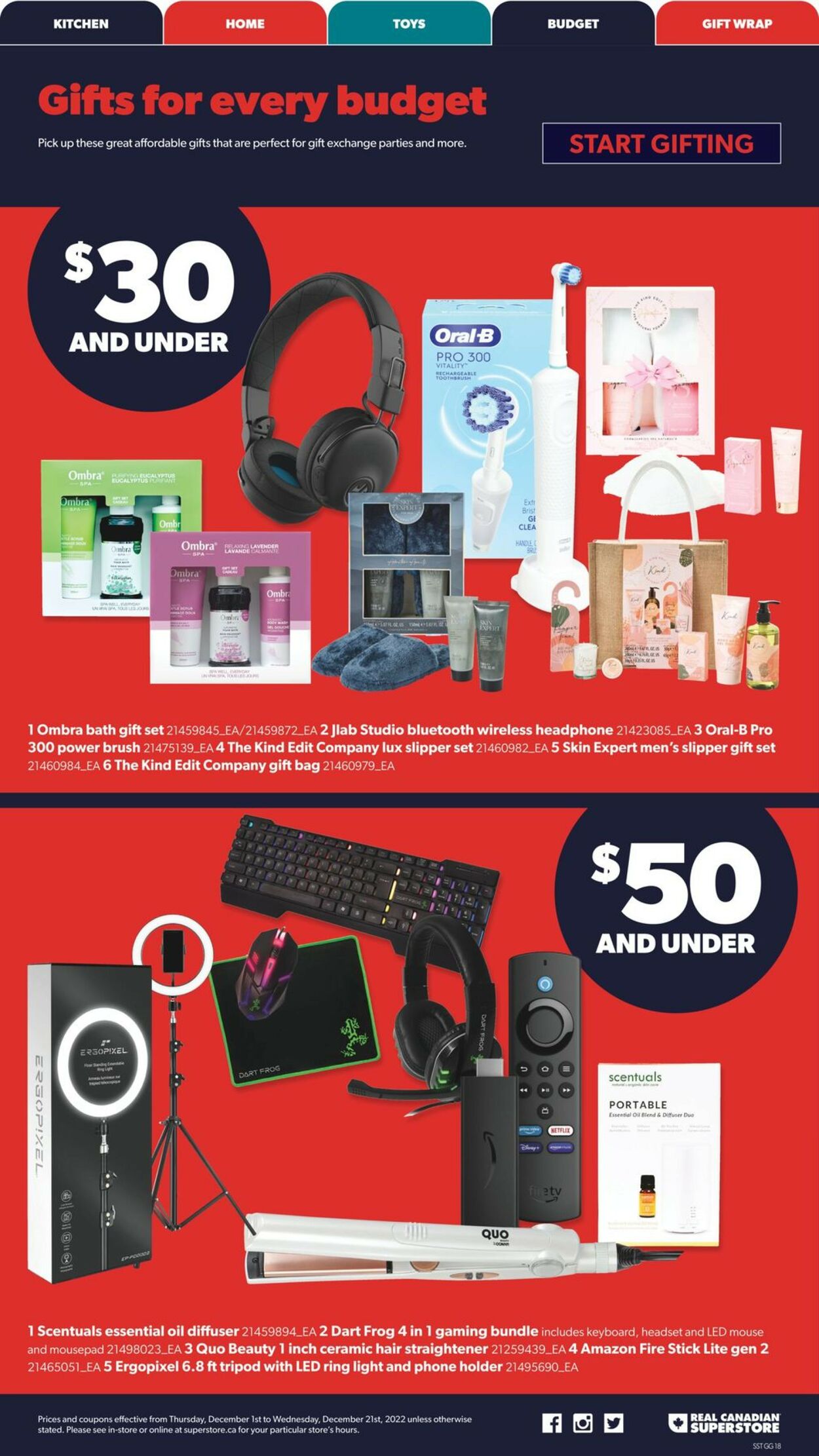 Real Canadian Superstore Flyer - 12/01-12/21/2022 (Page 18)