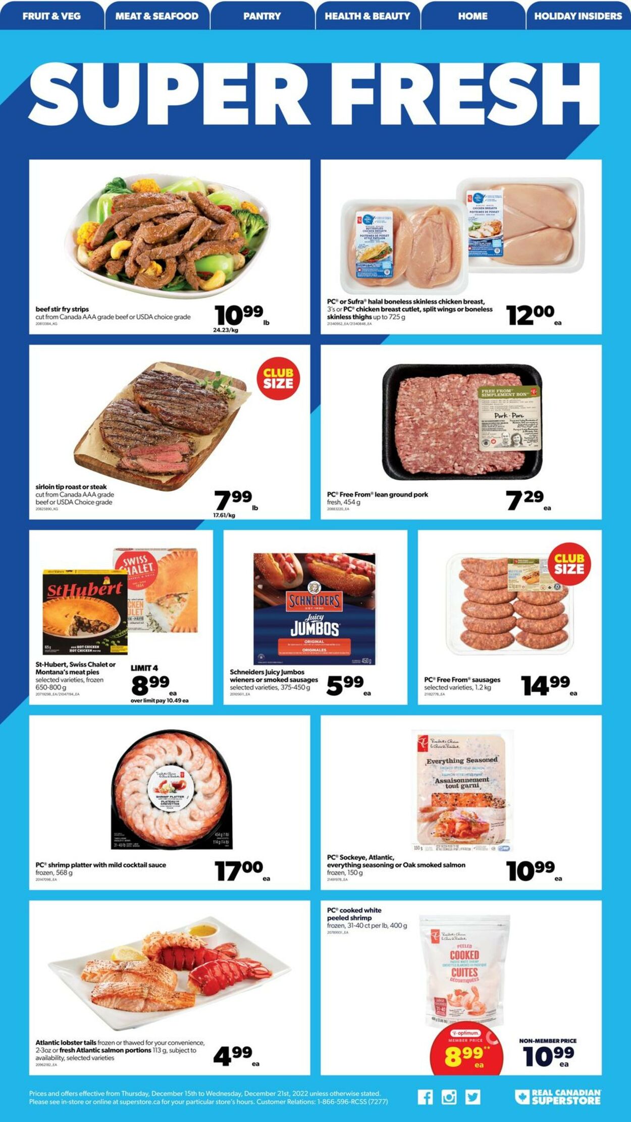 Real Canadian Superstore Flyer - 12/15-12/21/2022 (Page 9)