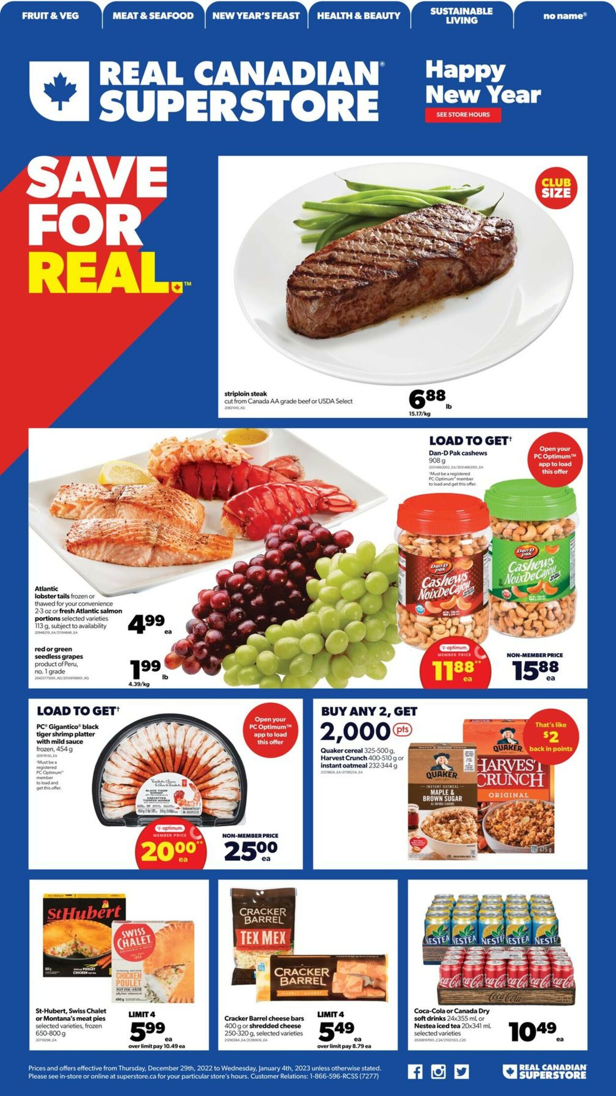 Real Canadian Superstore Flyer - 12/29-01/04/2023