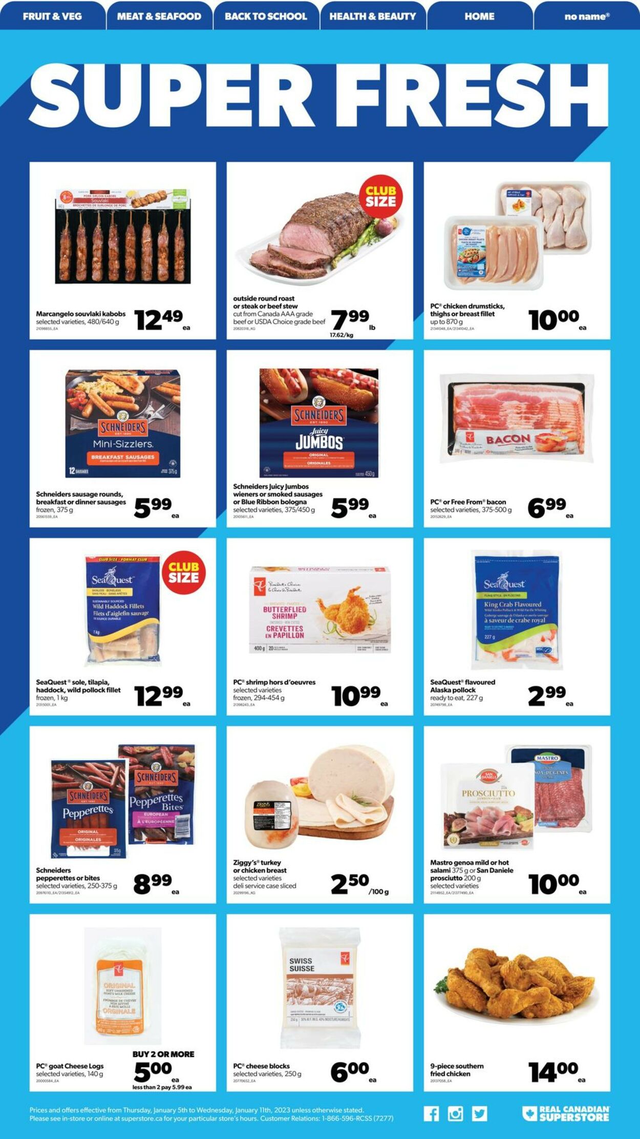Real Canadian Superstore Flyer - 01/05-01/11/2023 (Page 13)