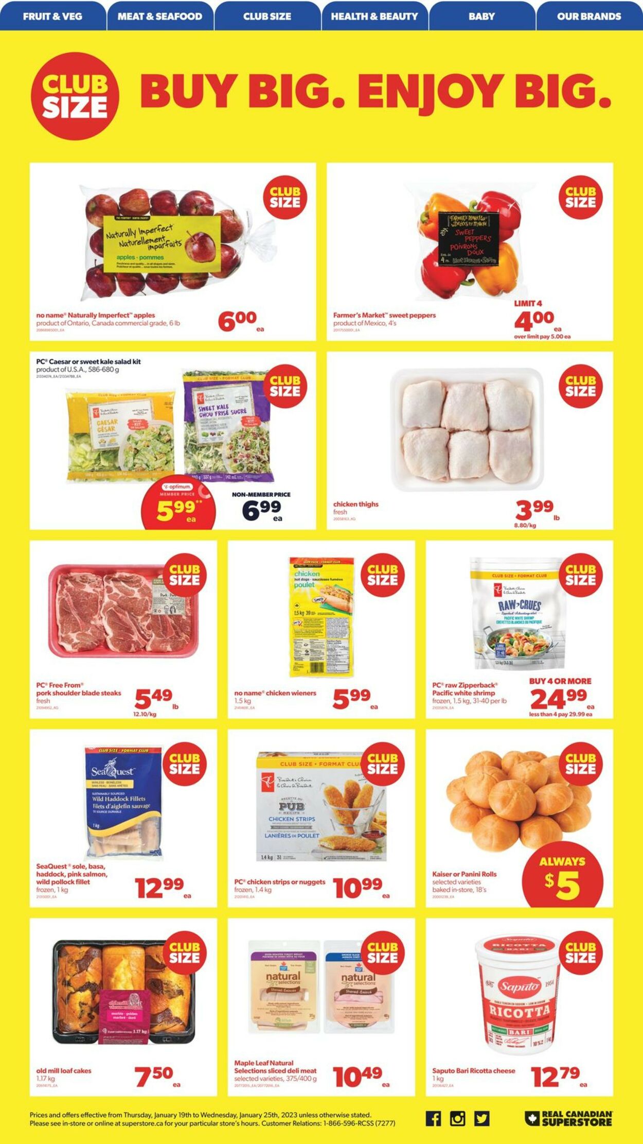Real Canadian Superstore Flyer - 01/19-01/25/2023 (Page 6)