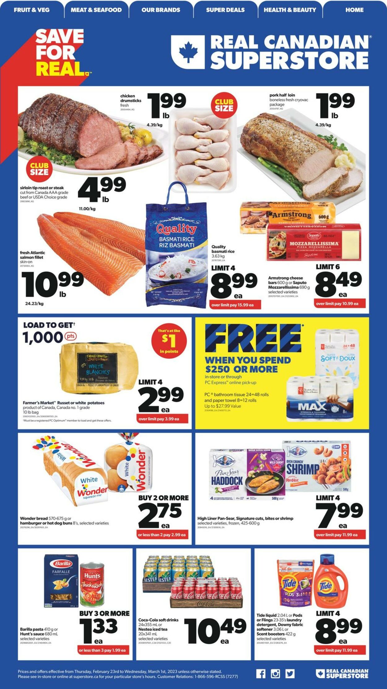 Real Canadian Superstore Flyer - 02/23-03/01/2023