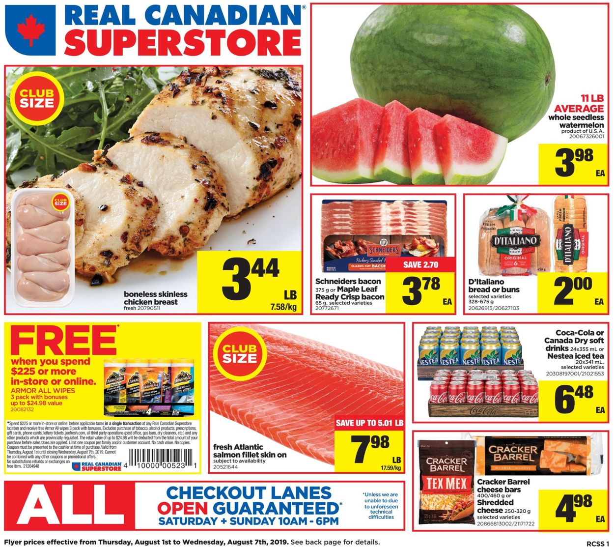 Real Canadian Superstore Flyer - 08/01-08/07/2019