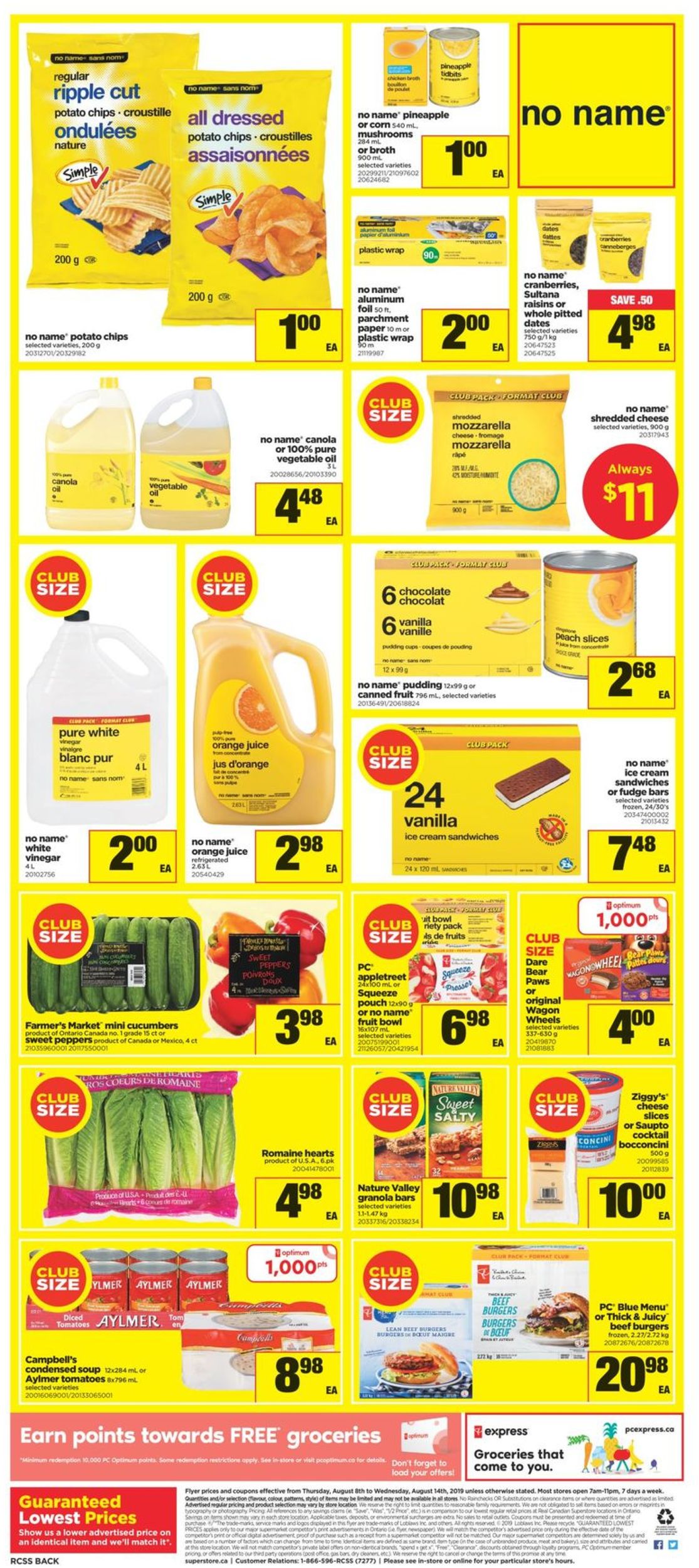 Real Canadian Superstore Flyer - 08/08-08/14/2019 (Page 14)