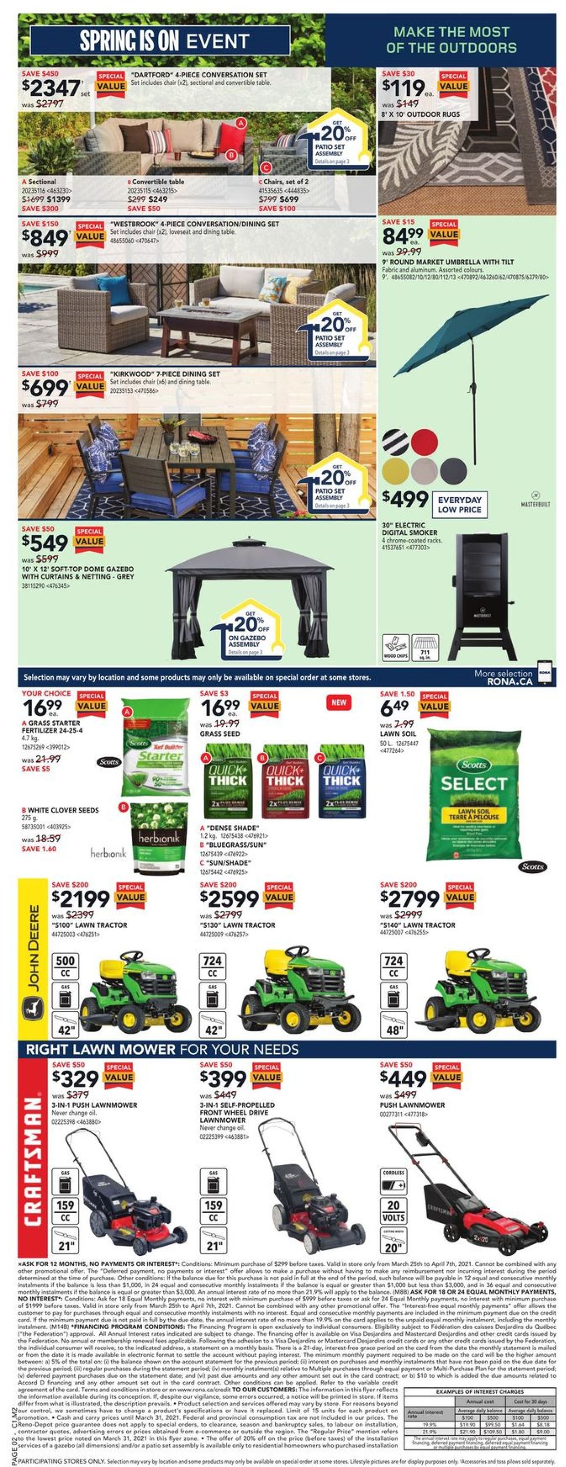 RONA Flyer - 03/25-03/31/2021 (Page 2)