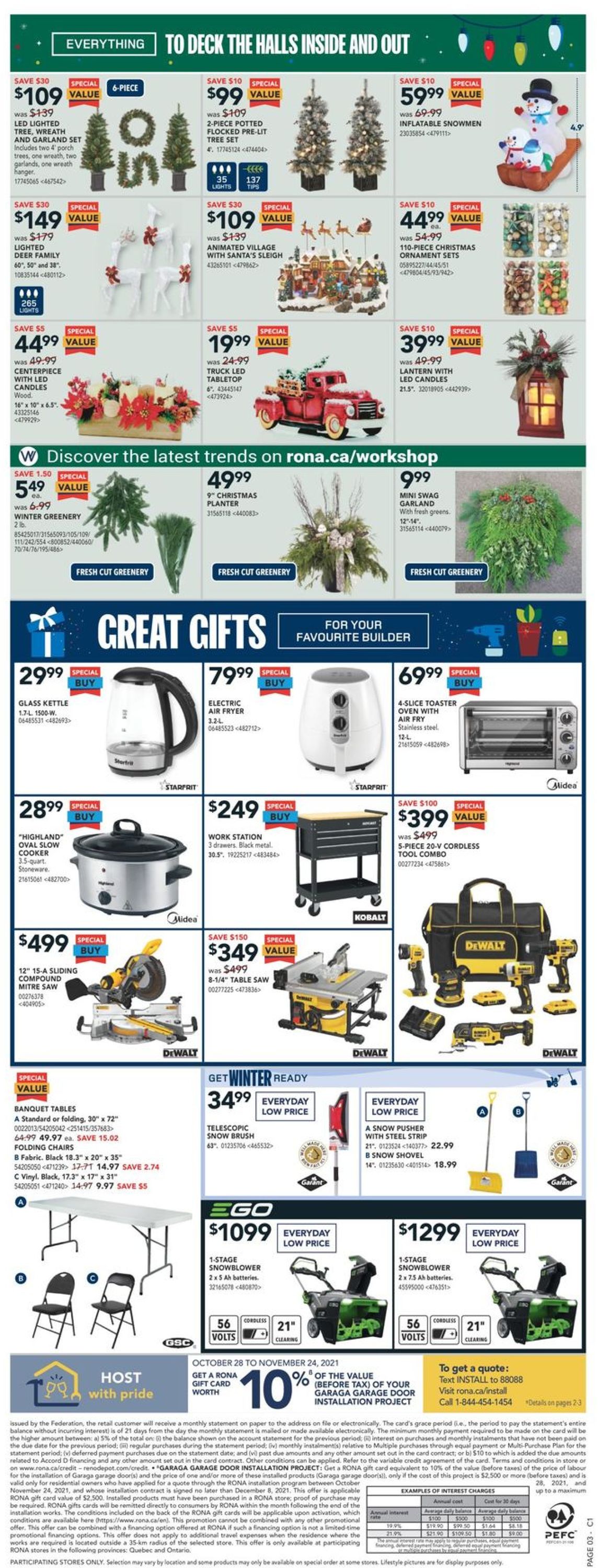 RONA BLACK FRIDAY 2021 Flyer - 11/18-11/24/2021 (Page 4)