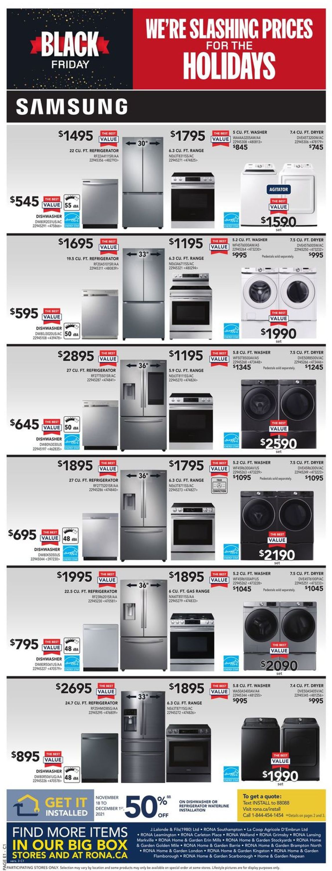 RONA BLACK FRIDAY 2021 Flyer - 11/25-12/01/2021 (Page 5)