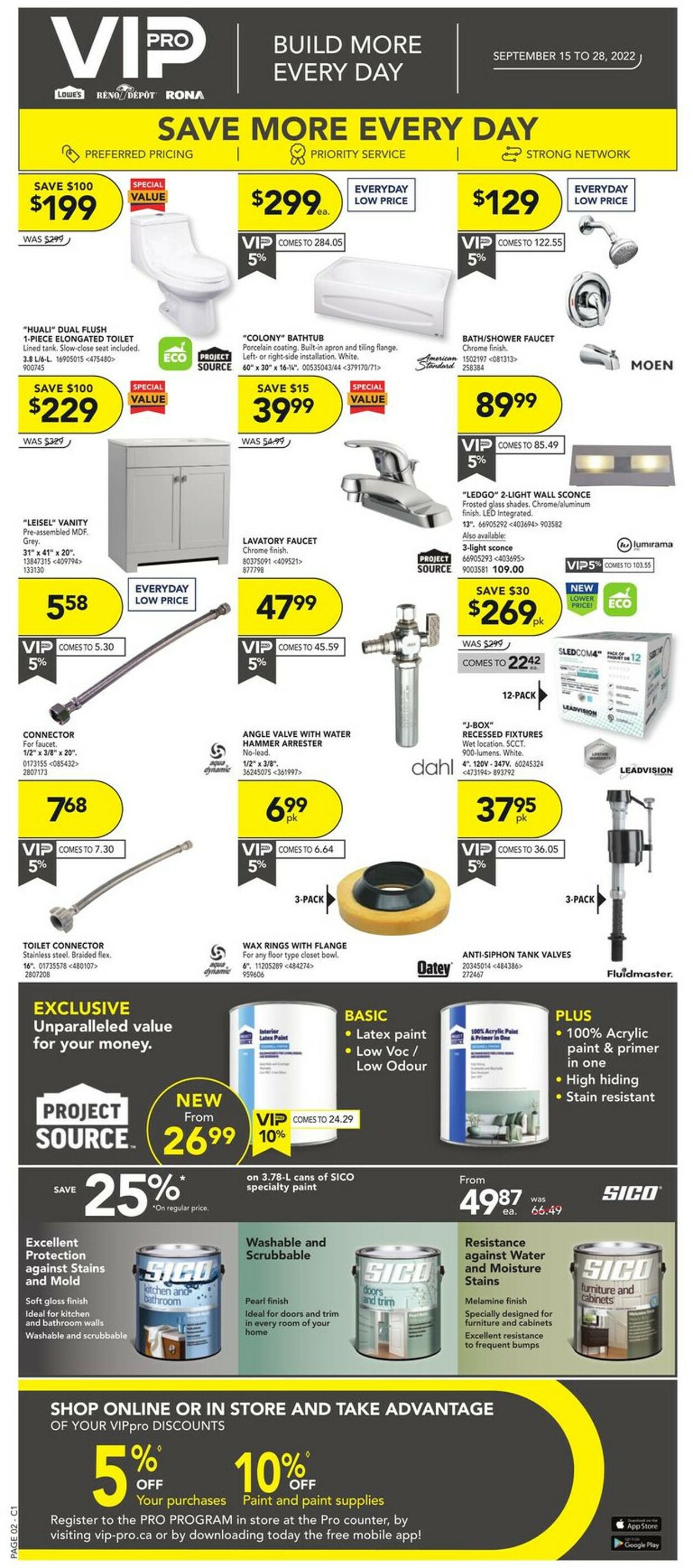 RONA Flyer - 09/15-09/28/2022 (Page 2)