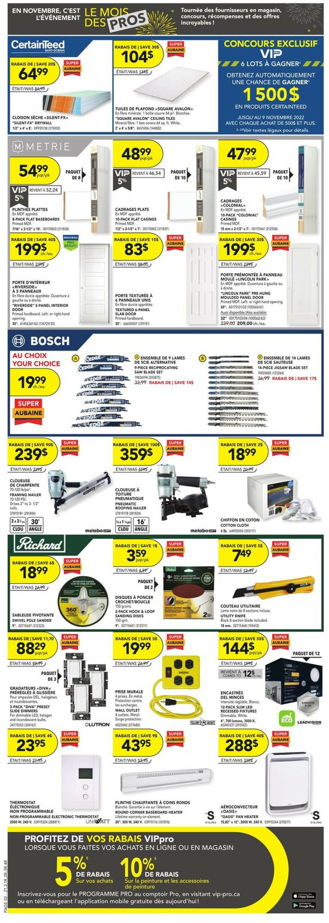 RONA Flyer - 10/27-11/09/2022 (Page 3)