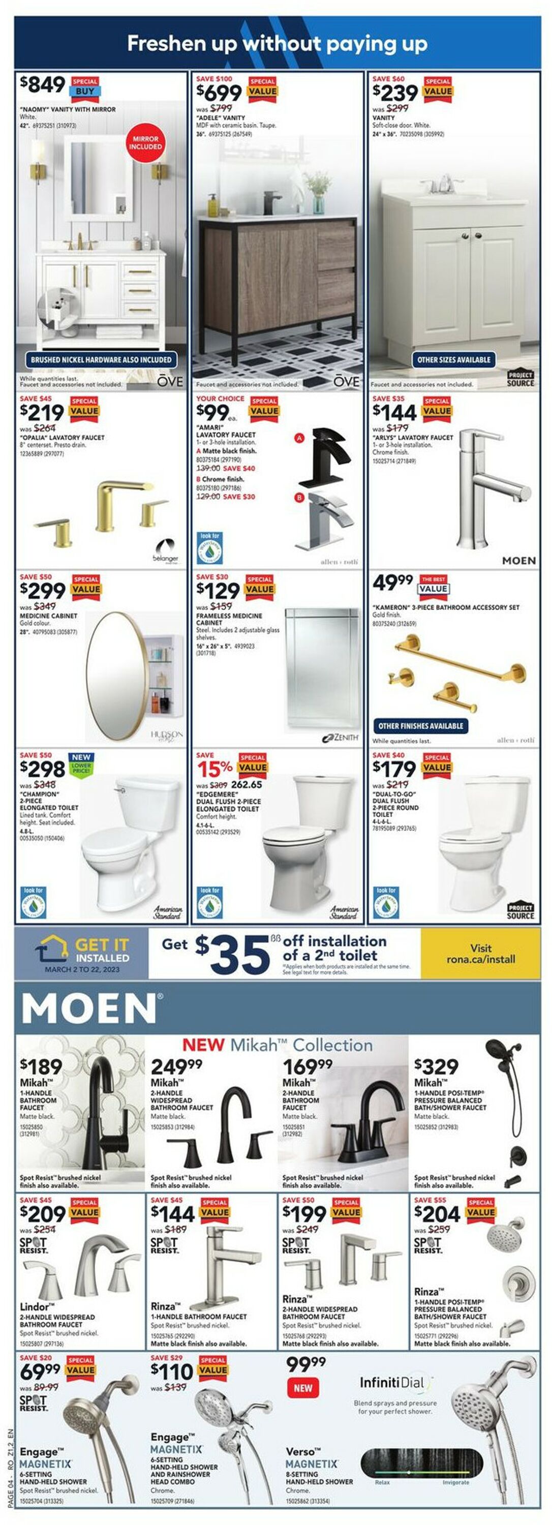 RONA Flyer - 03/16-03/22/2023 (Page 4)