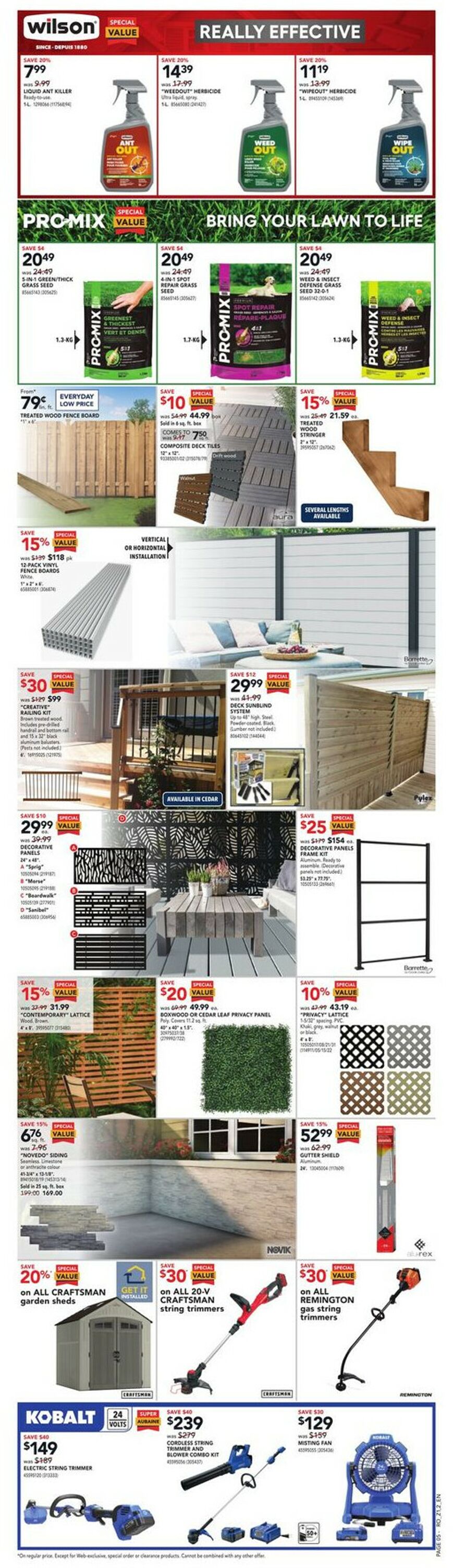 RONA Flyer - 05/04-05/10/2023 (Page 7)