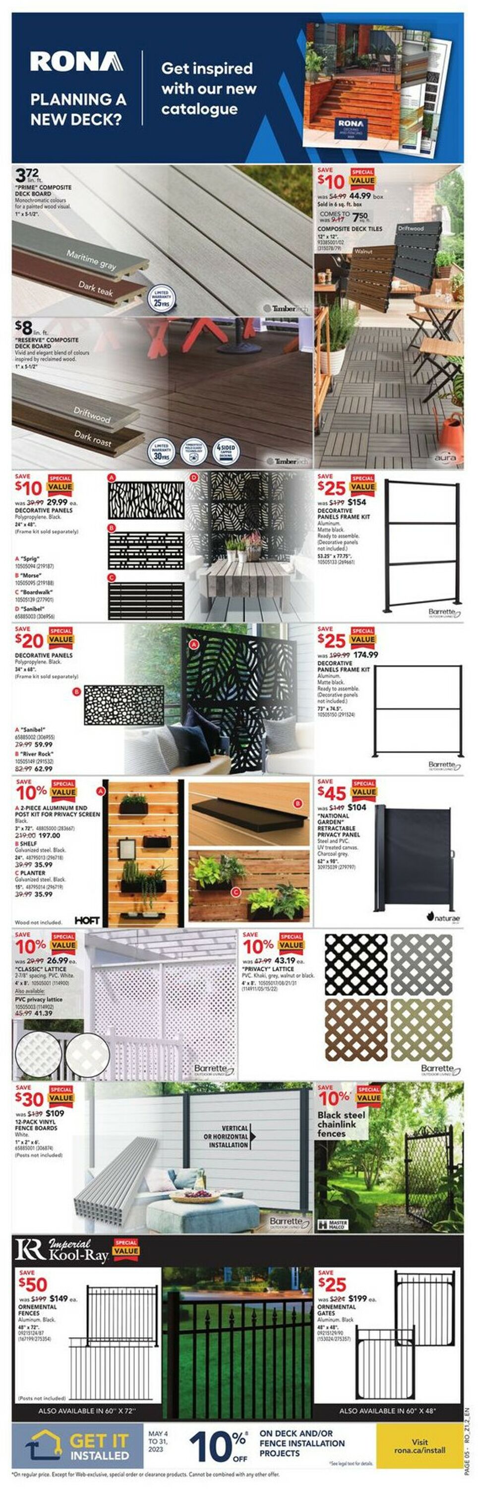 RONA Flyer - 05/25-05/31/2023 (Page 6)