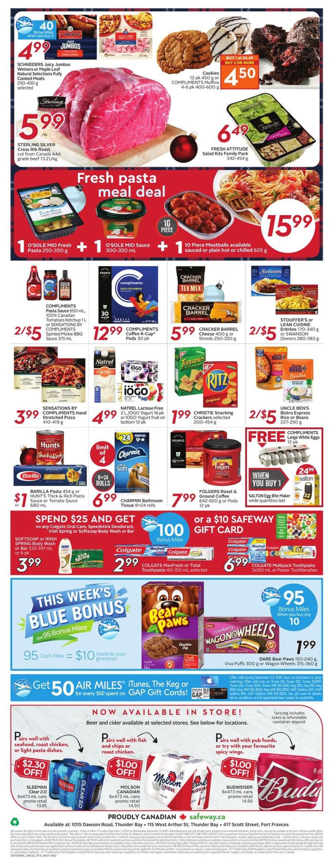 Safeway - Holiday 2020 Flyer - 12/03-12/09/2020 (Page 21)