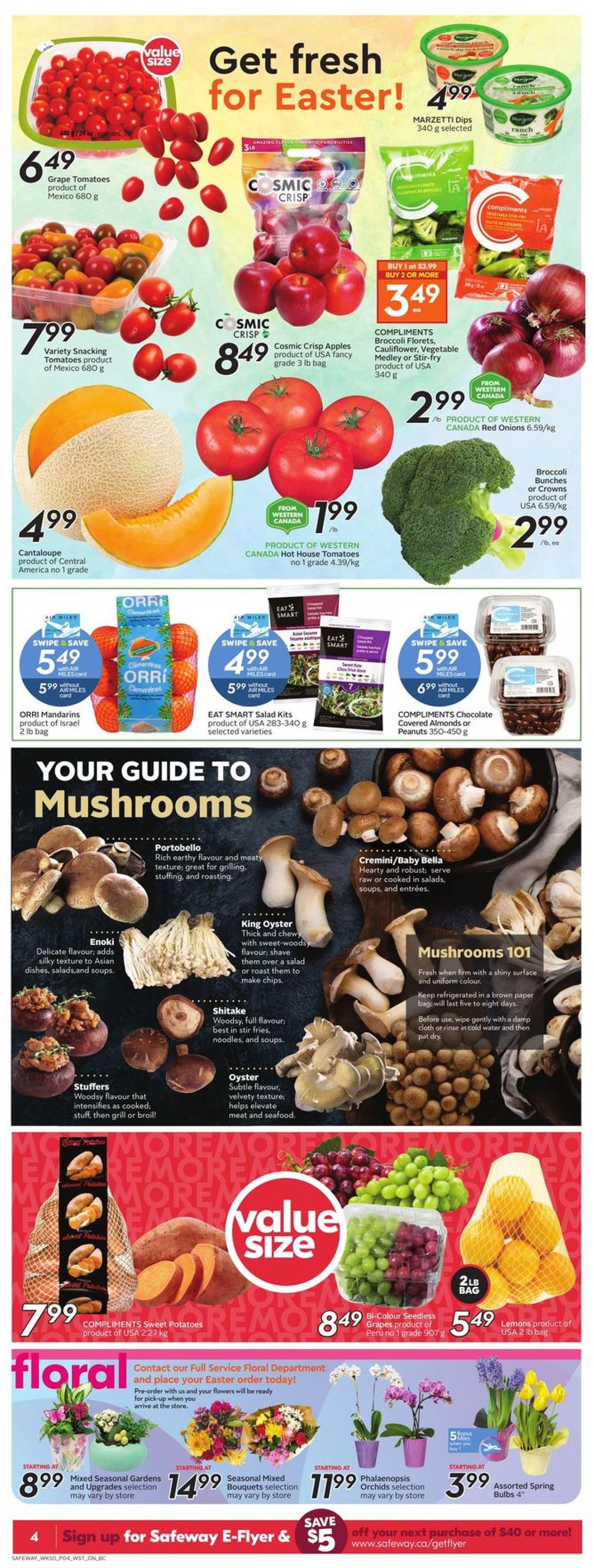 Safeway EASTER 2022 Flyer - 04/07-04/13/2022 (Page 7)