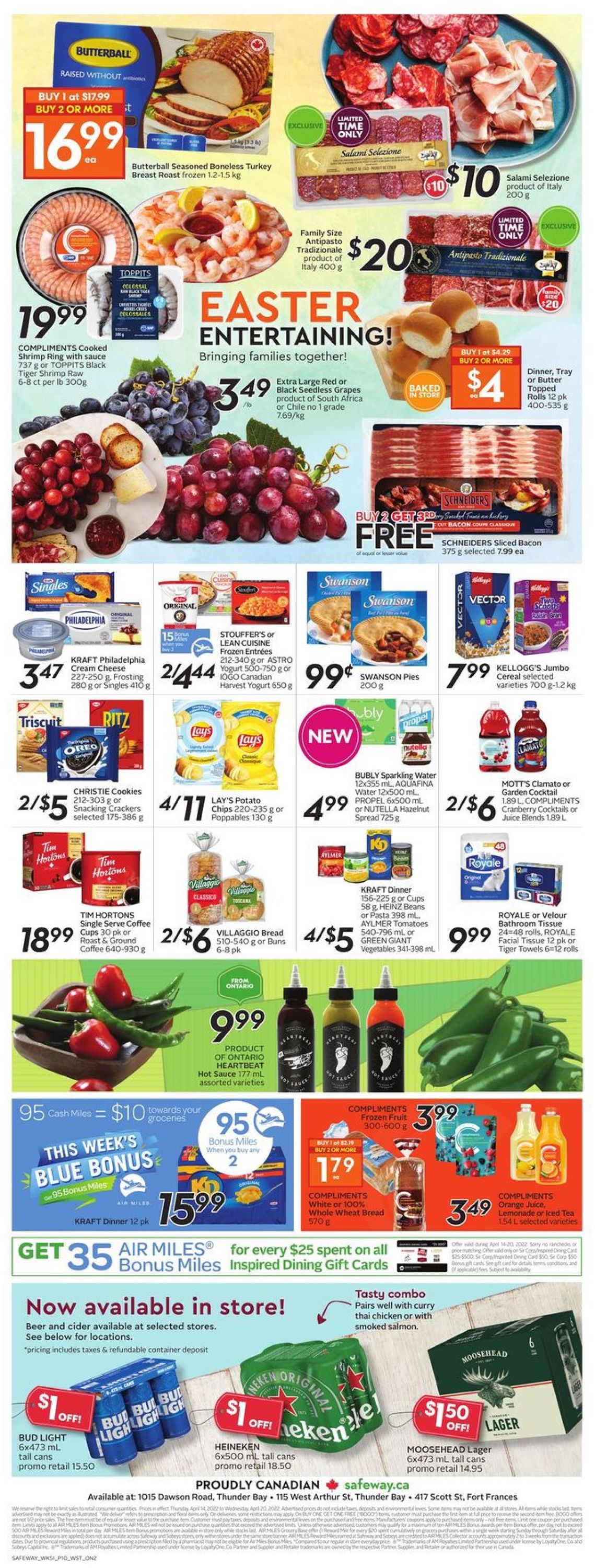 Safeway EASTER 2022 Flyer - 04/14-04/20/2022 (Page 4)