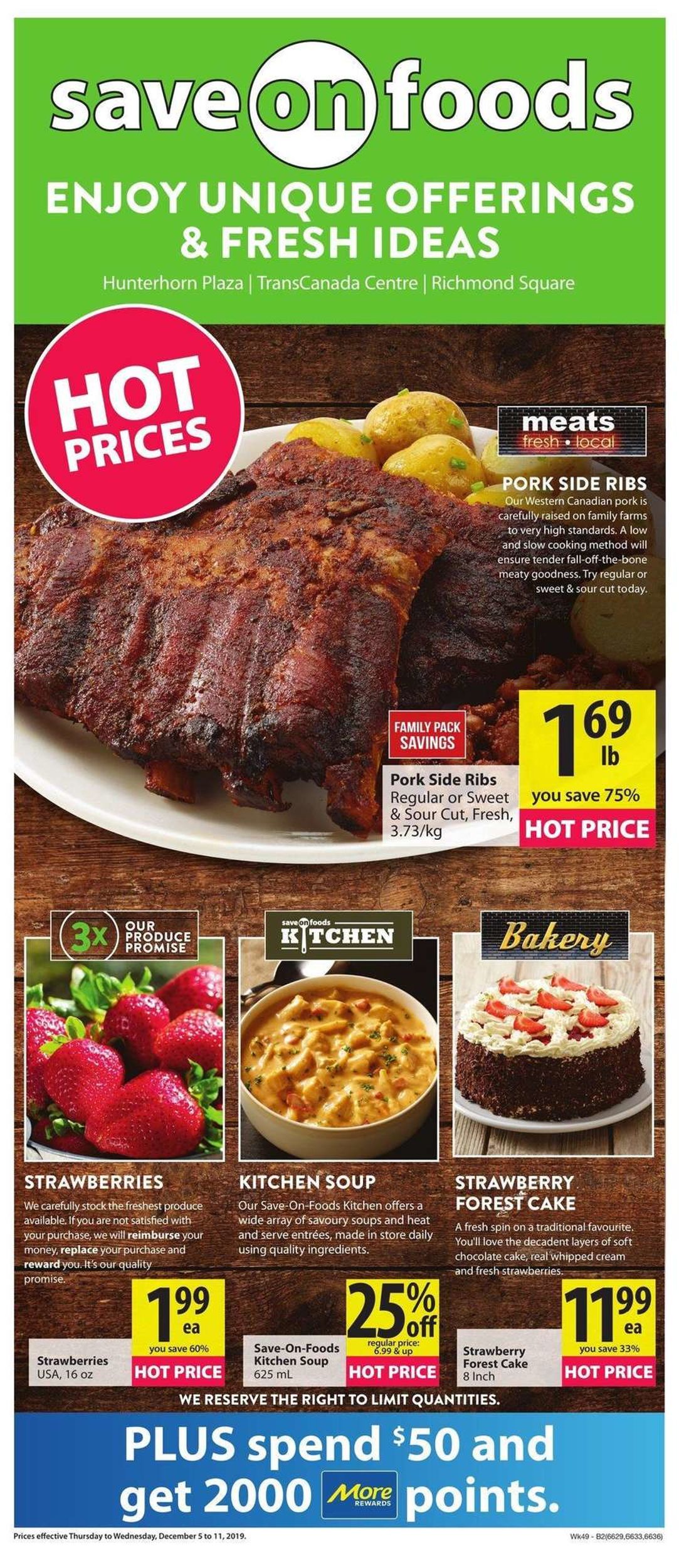 Save-On-Foods Flyer - 12/05-12/11/2019